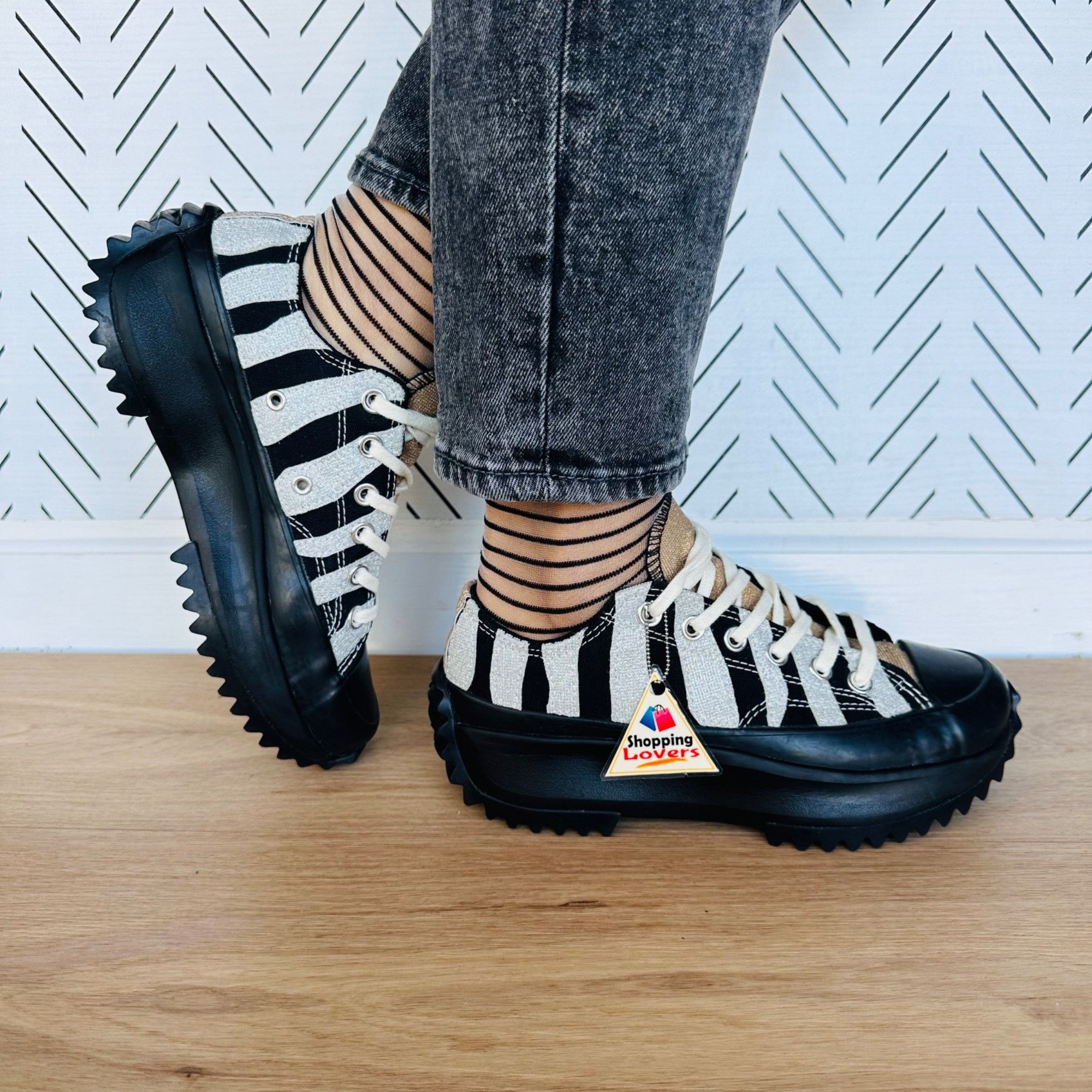 ❤️Converse Run Star Hike OX Women Shoes Sz Silver Gold Emb