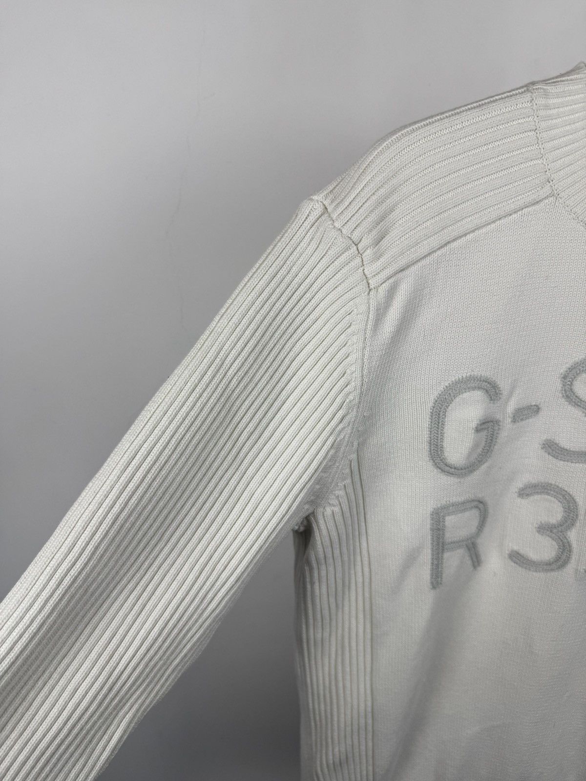 G-Star G -Star Big Logo Cotton Jumper Parker R 01 Knit L/S Size US XXL / EU 58 / 5 - 3 Thumbnail