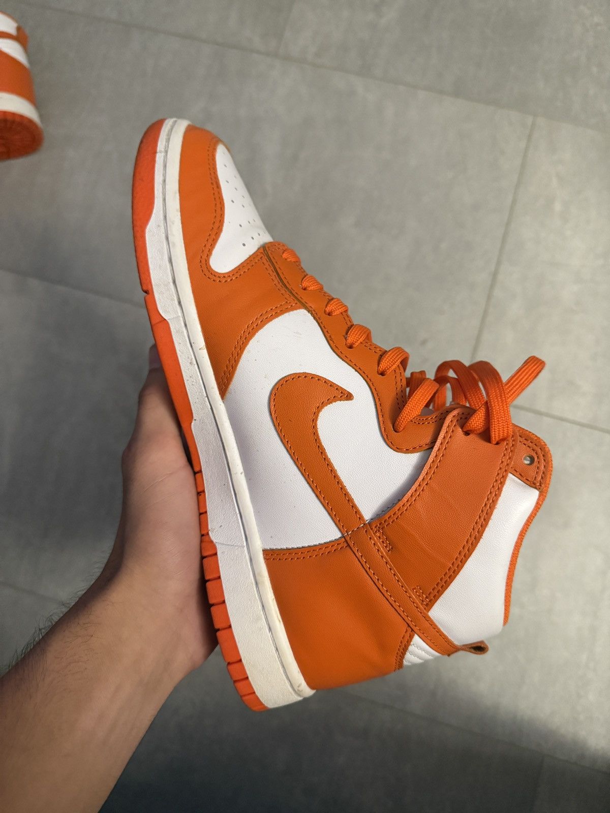 Nike Nike dunk HI Retro “Syracuse” Size US 9 / EU 42 - 3 Thumbnail