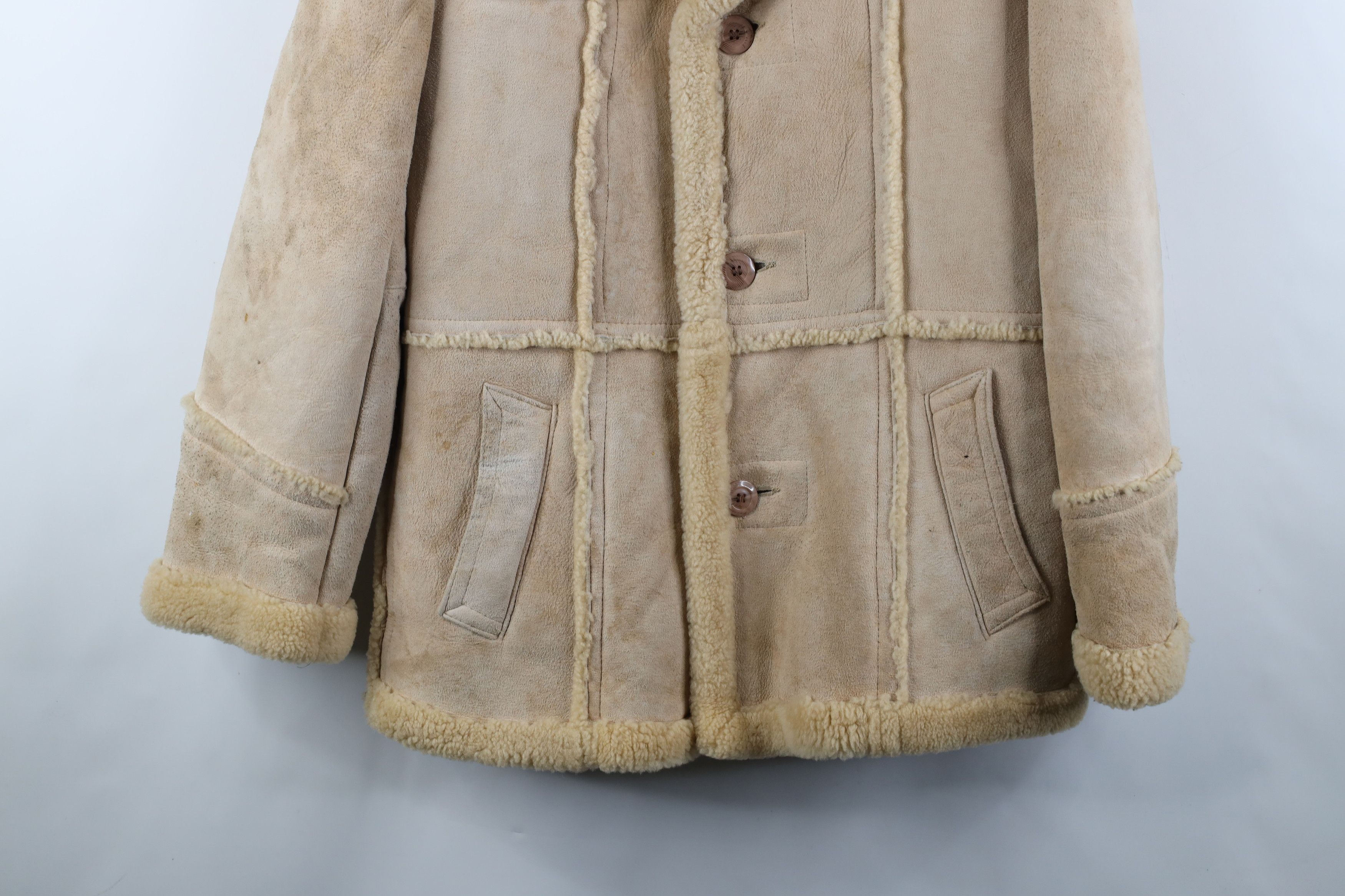 Vintage Vintage 70s Streetwear Leather Marlboro Man Rancher Jacket Size US S / EU 44-46 / 1 - 3 Thumbnail