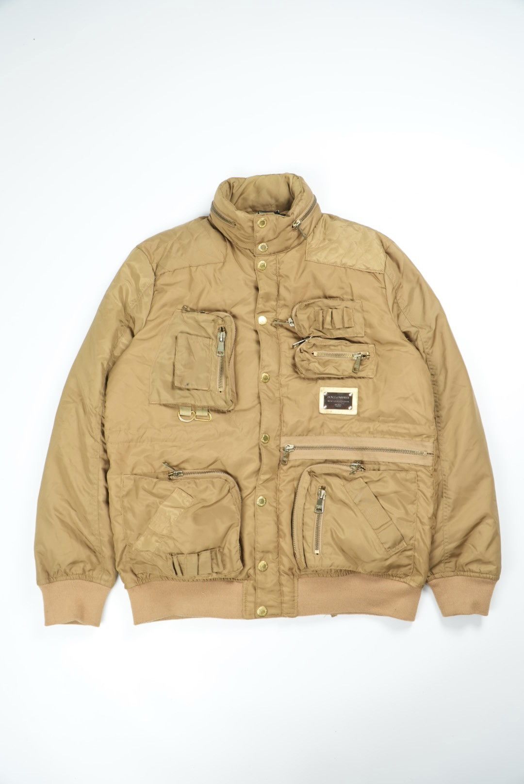Dolce & Gabbana Dolce & Gabbana Convertible Cargo Multi-Pocket Field Jacket Size US XL / EU 56 / 4 - 1 Thumbnail