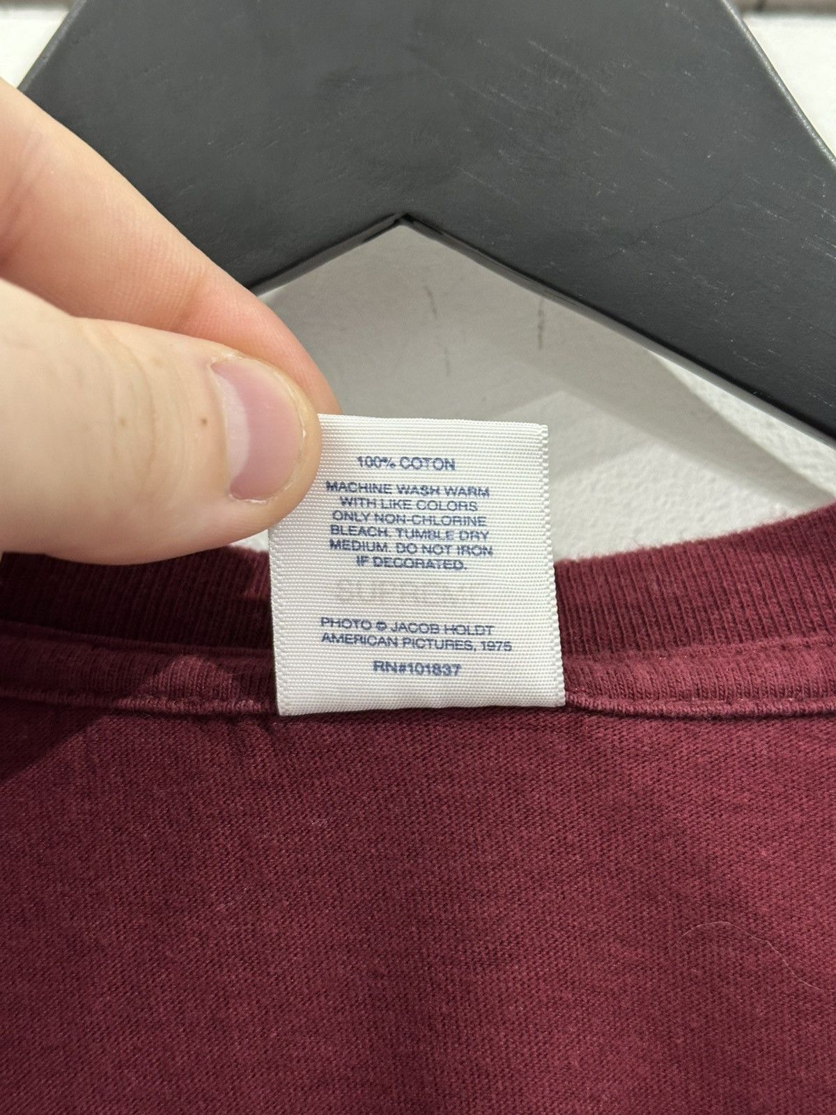 Supreme Supreme x Jacob Holdt “American Pictures” Tee Burgundy Sz L Size US L / EU 52-54 / 3 - 4 Thumbnail