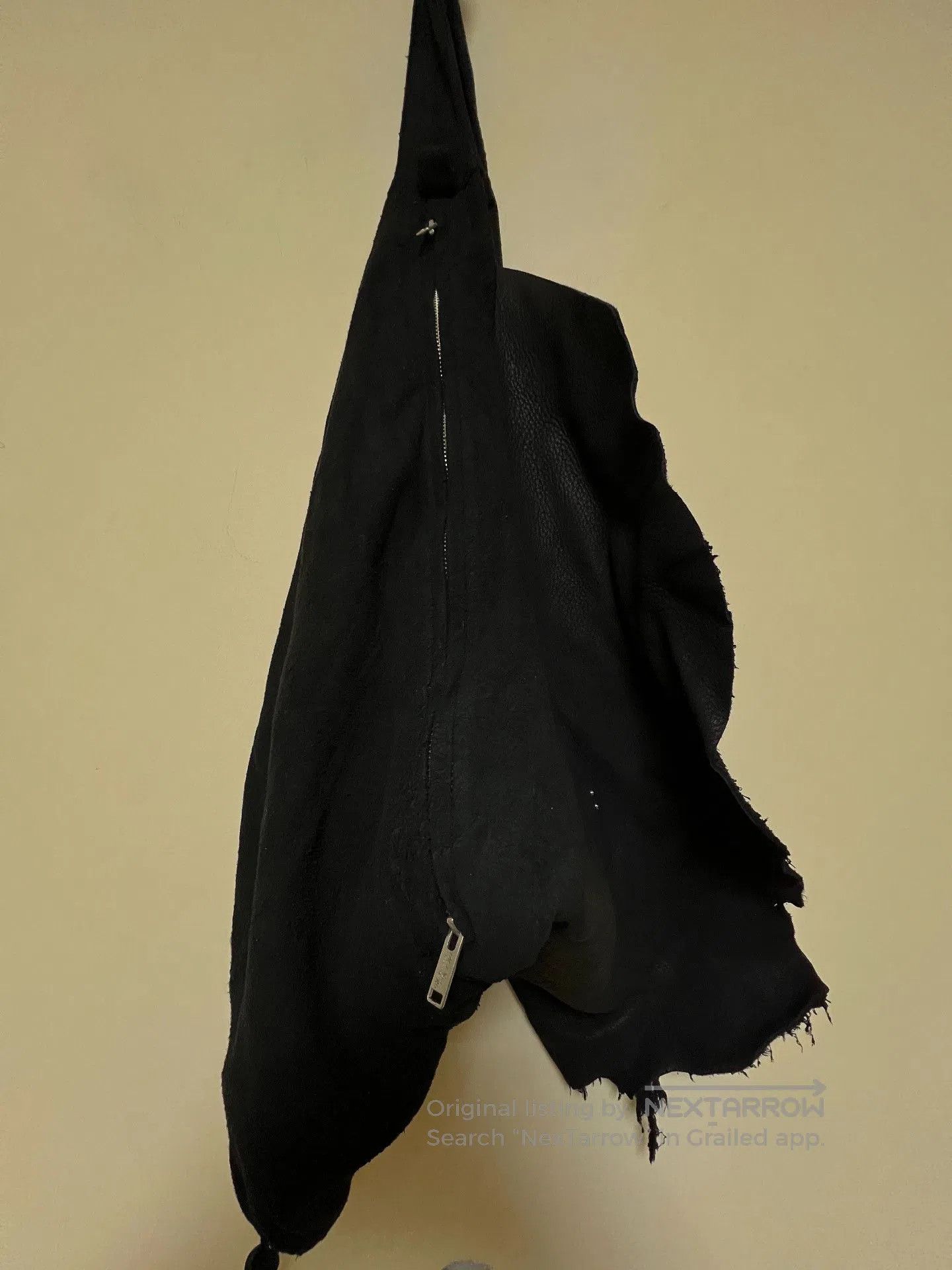 Jun Takahashi UNDERCOVER Jun Takahashi Black Suede Deer Bag. Size ONE SIZE - 4 Thumbnail