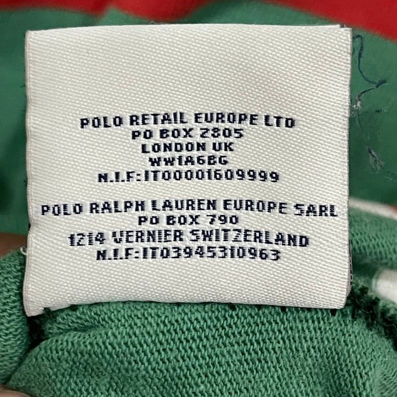 Polo Ralph Lauren Vintage Polo Ralph Lauren Rugby Striped Size US XS / EU 42 / 0 - 7 Thumbnail
