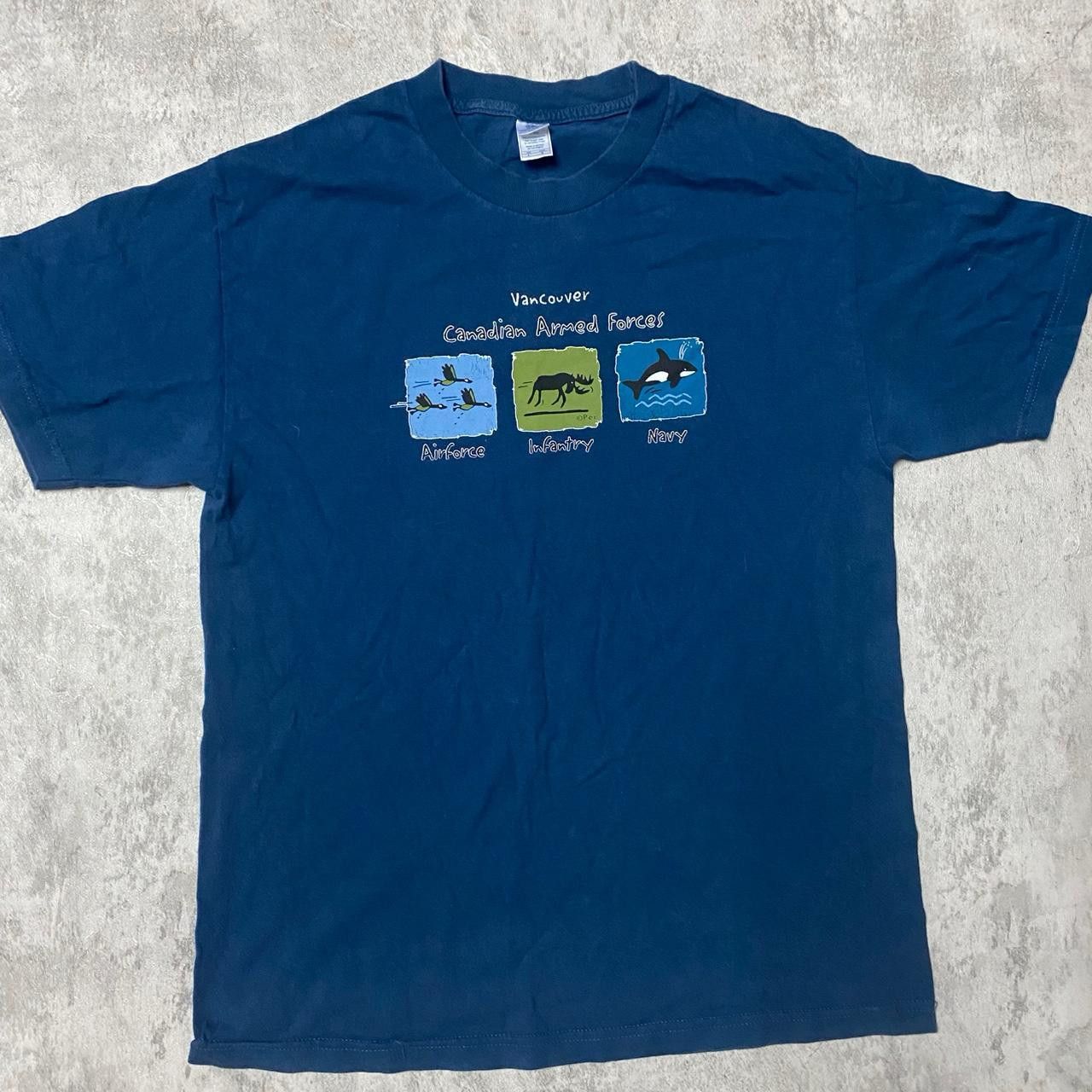 Other Blue Canadian Armed Forces T-shirt Size US L / EU 52-54 / 3 - 1 Thumbnail