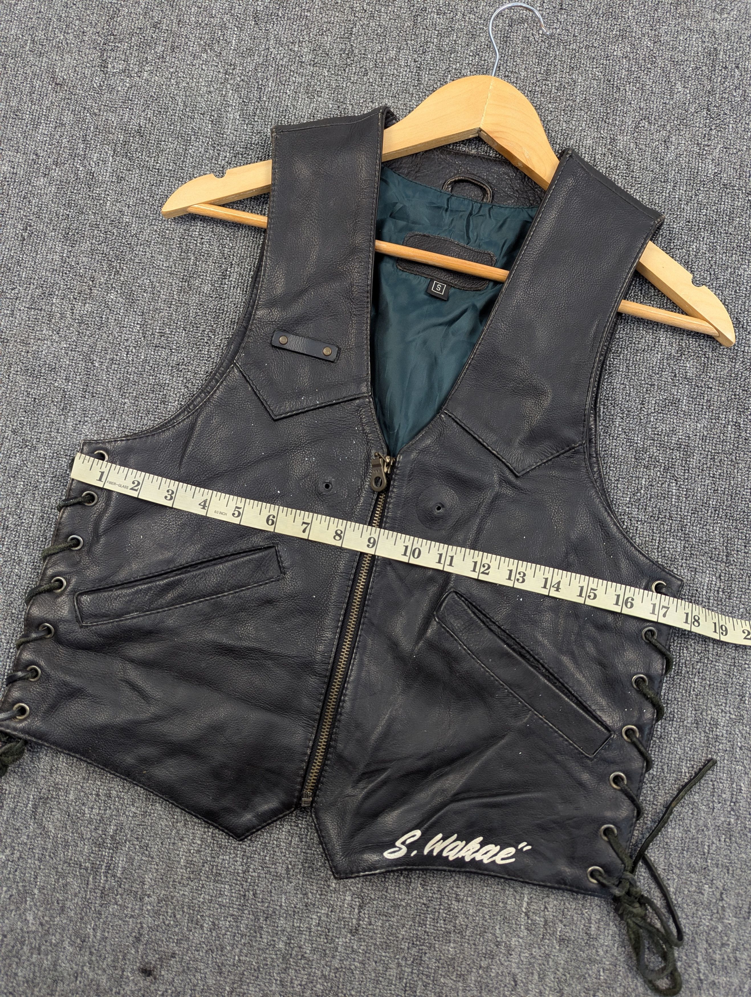 Harley Davidson Vintage Echtes Leder Harley Davidson Vest Leather Jacket Size US S / EU 44-46 / 1 - 15 Thumbnail