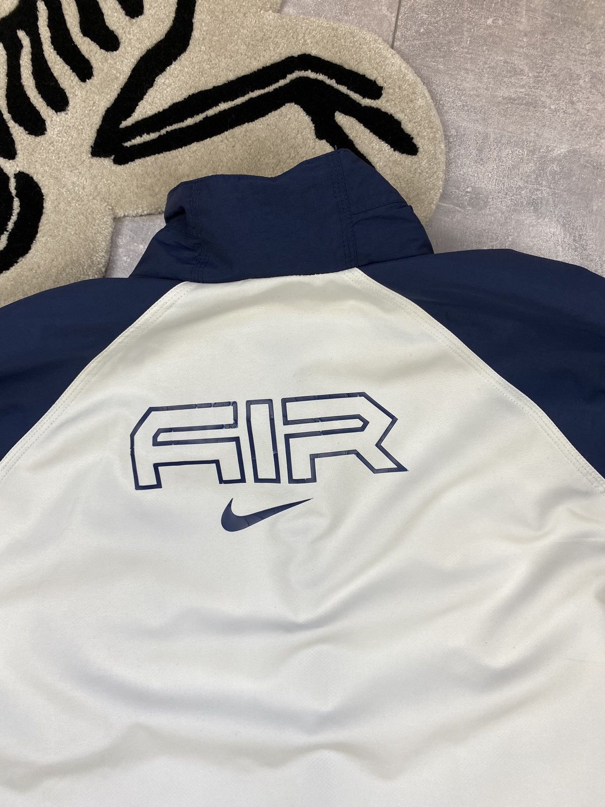 Nike × Vintage Mens Vintage Nike Air Track Light Zip Up Jacket Opium Y2K Size US M / EU 48-50 / 2 - 8 Thumbnail