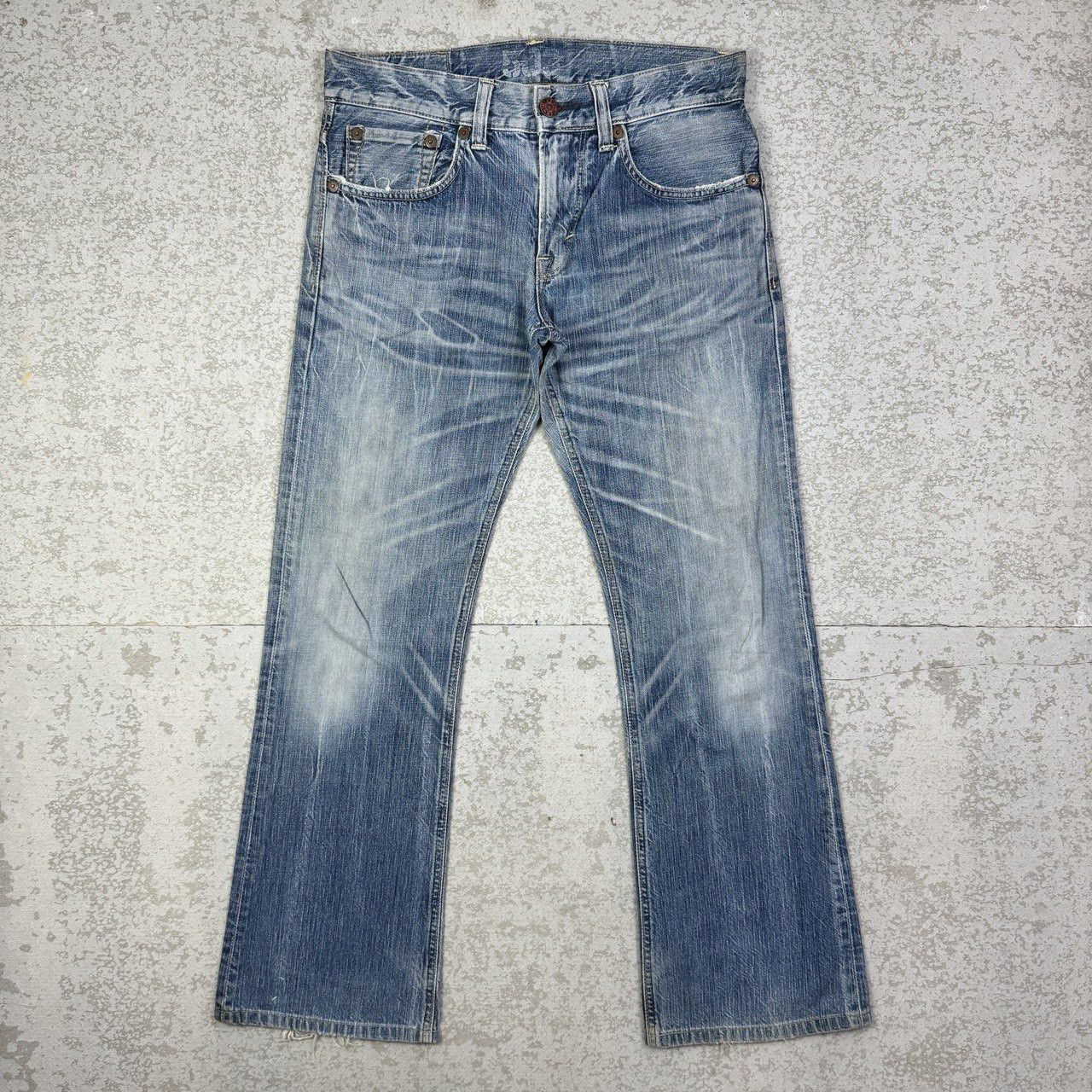 Edwin Edwin Blue Trip Light Wash Jeans Size US 33 - 1 Thumbnail