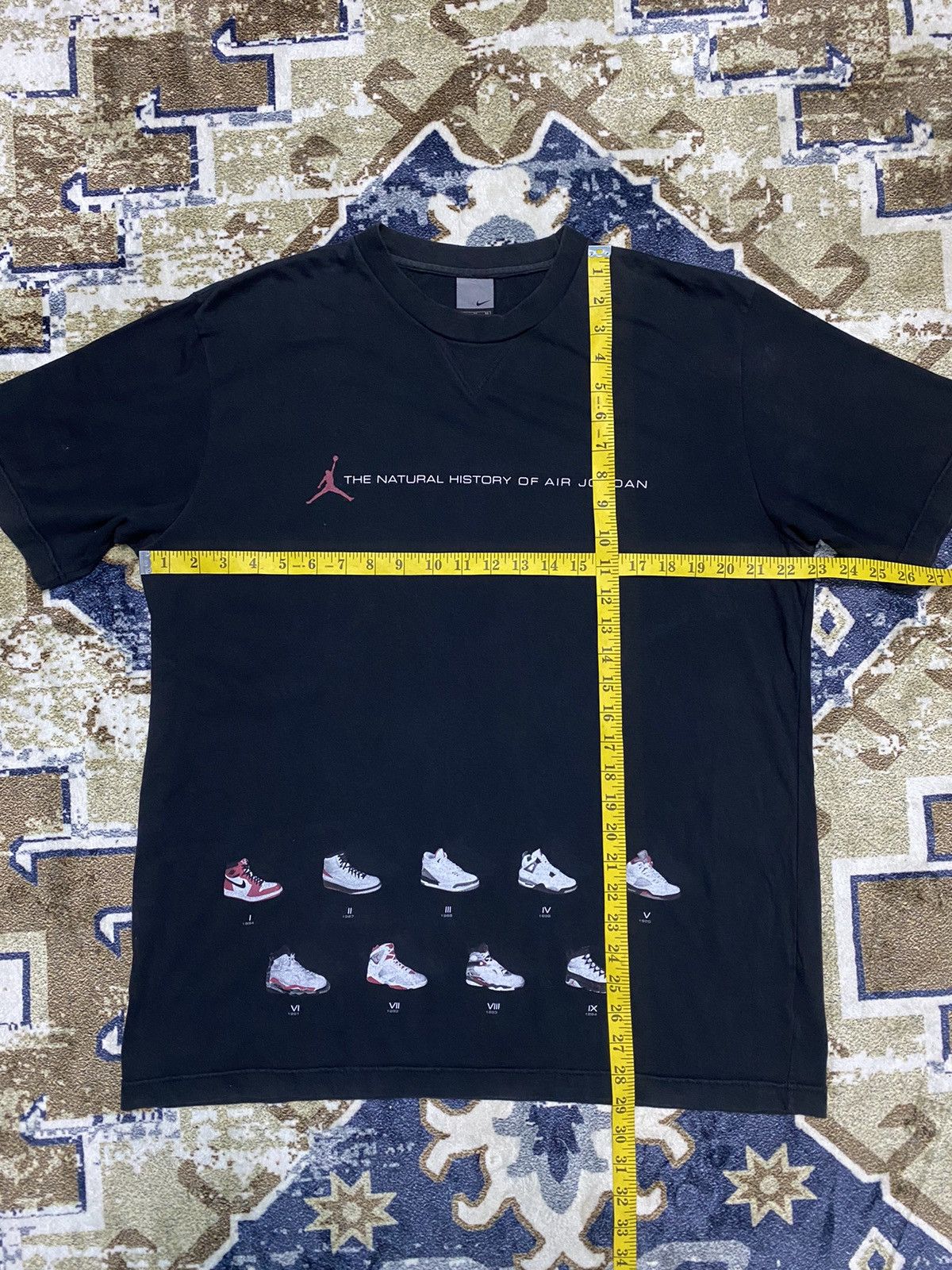 Nike × Vintage Vintage nike air jordan the history of air jordan Size US XL / EU 56 / 4 - 7 Thumbnail