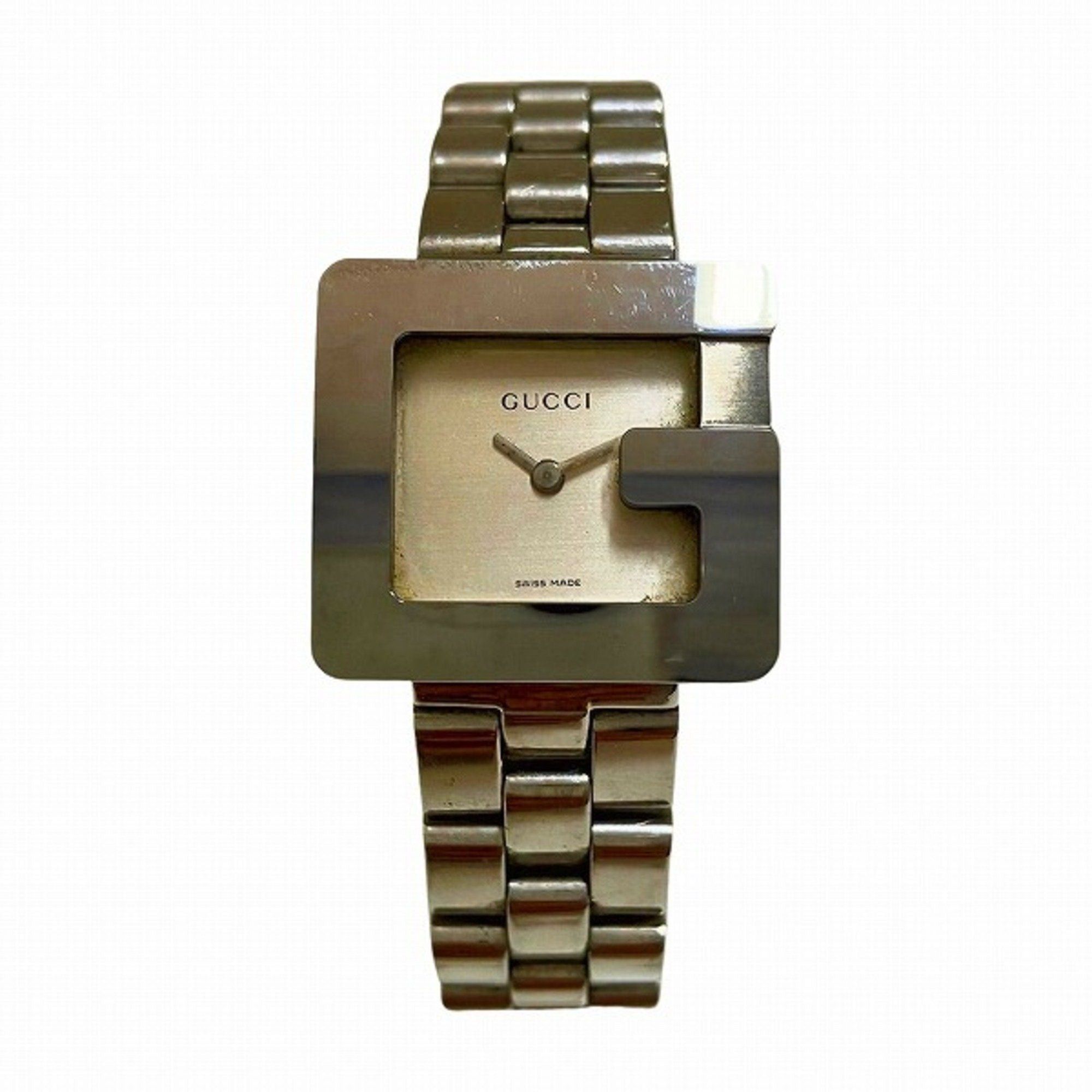 image of Gucci 3600L Watch Ladies' Battery Replaced in Silver, Women's