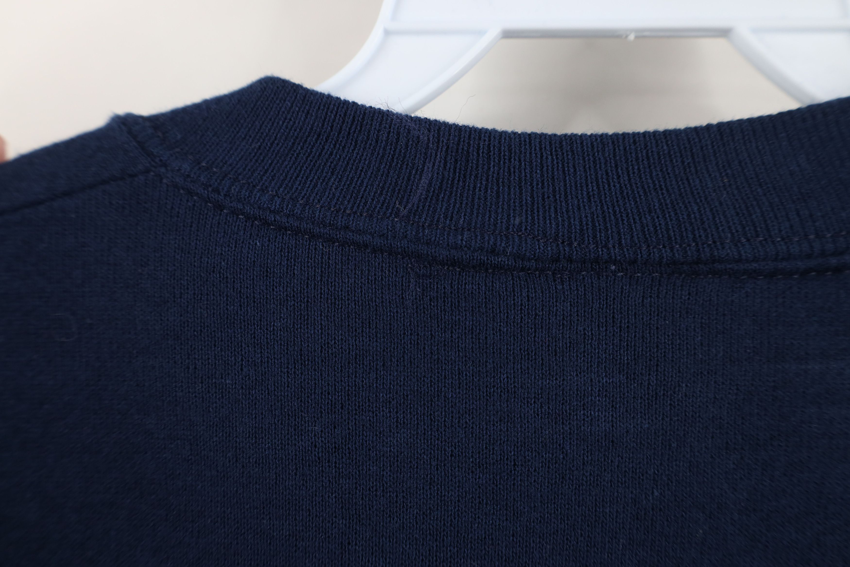 Vintage Vintage 90s Streetwear Crewneck Sweatshirt Navy Blue USA Size US XL / EU 56 / 4 - 9 Thumbnail