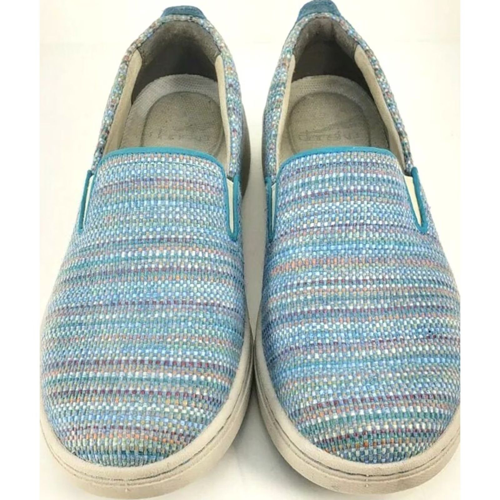 Dansko Dansko Belle Blue Multicolor Comfort Slip-On Sneaker Women's 6-6.5M 37EU Size US 6.5 / IT 36.5 - 5 Thumbnail