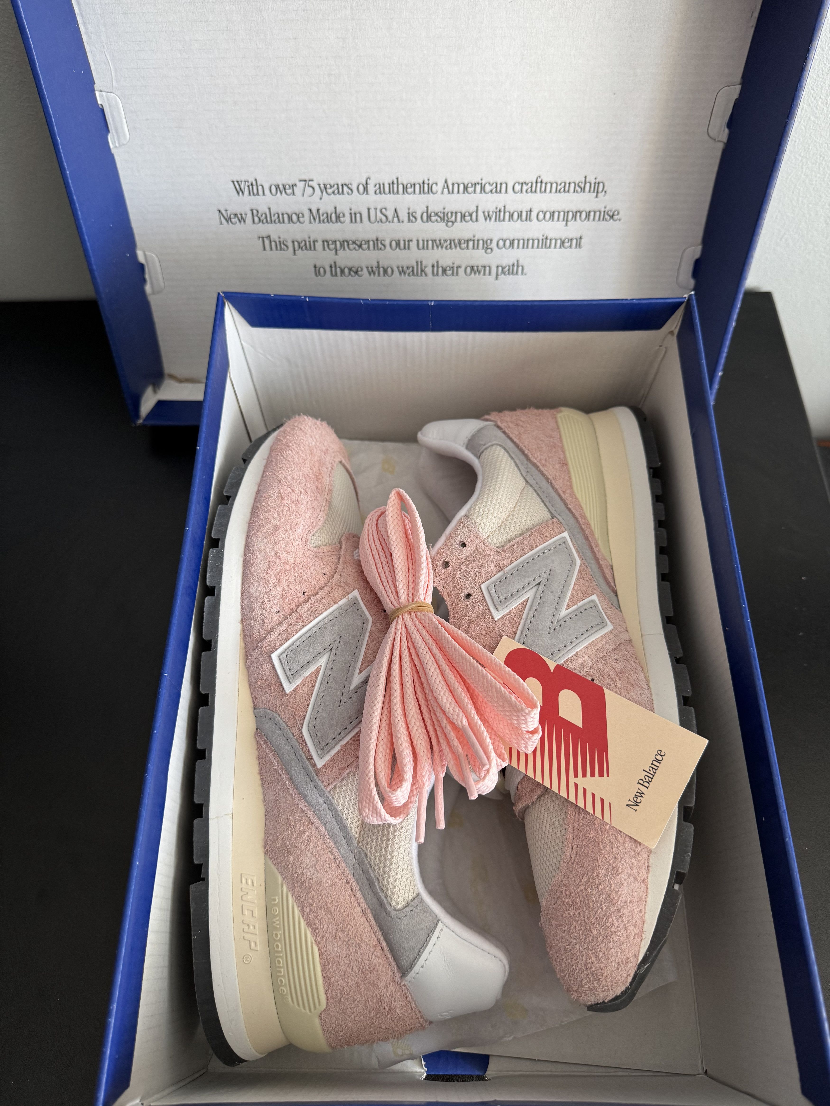 New Balance Teddy Santis New Balance 996 USA Pink Haze 990 993 kith Size US 9.5 / EU 42-43 - 6 Thumbnail