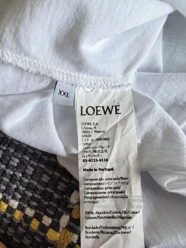 Loewe Loewe White short sleeve Size US XXL / EU 58 / 5 - 4 Thumbnail