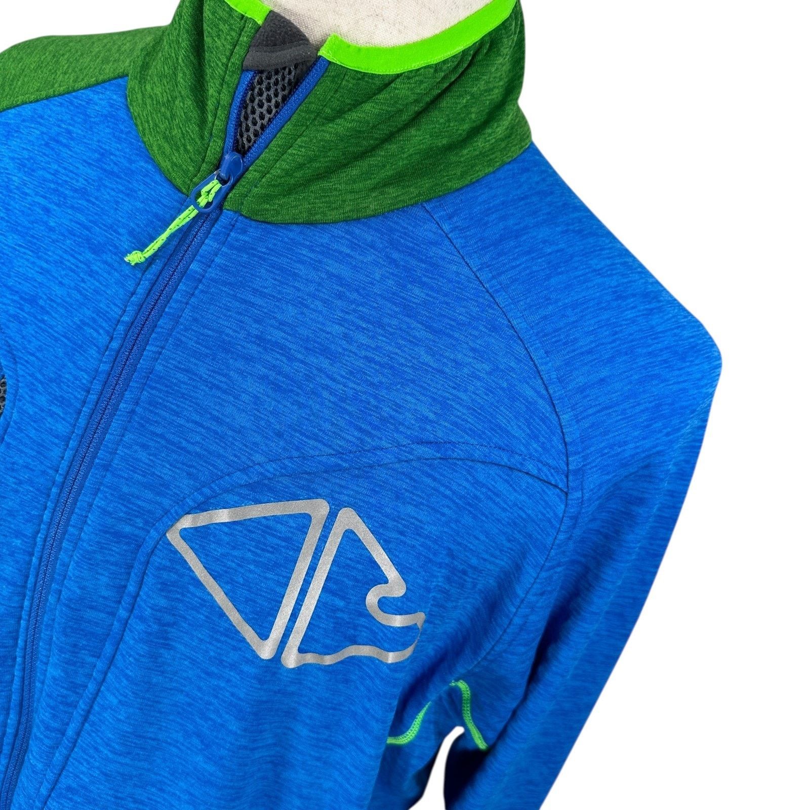 Other Crazy Idea Aerospace Jacket Men’s 2XL Blue Stretch Full Zip Size US XXL / EU 58 / 5 - 4 Thumbnail
