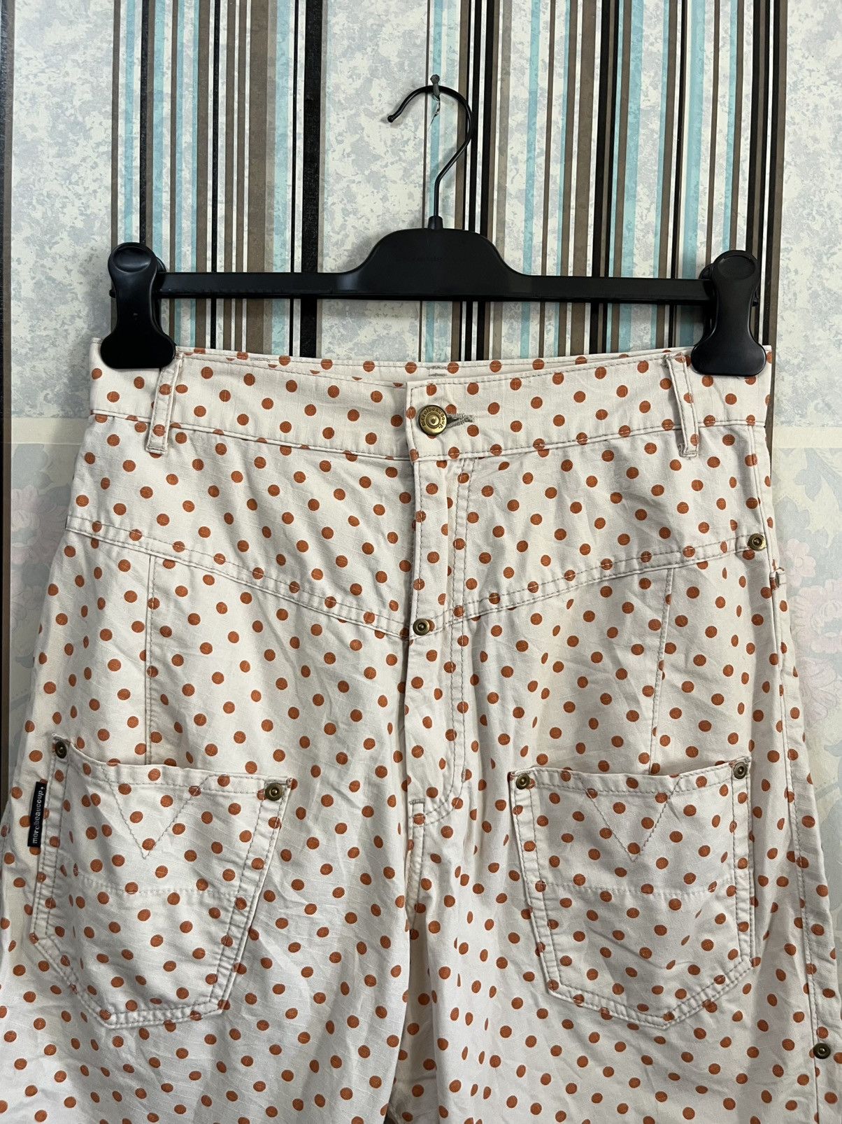 mercibeaucoup 2000s Mercibeaucoup polka dot reverse pants #A5 Size US 29 - 3 Thumbnail