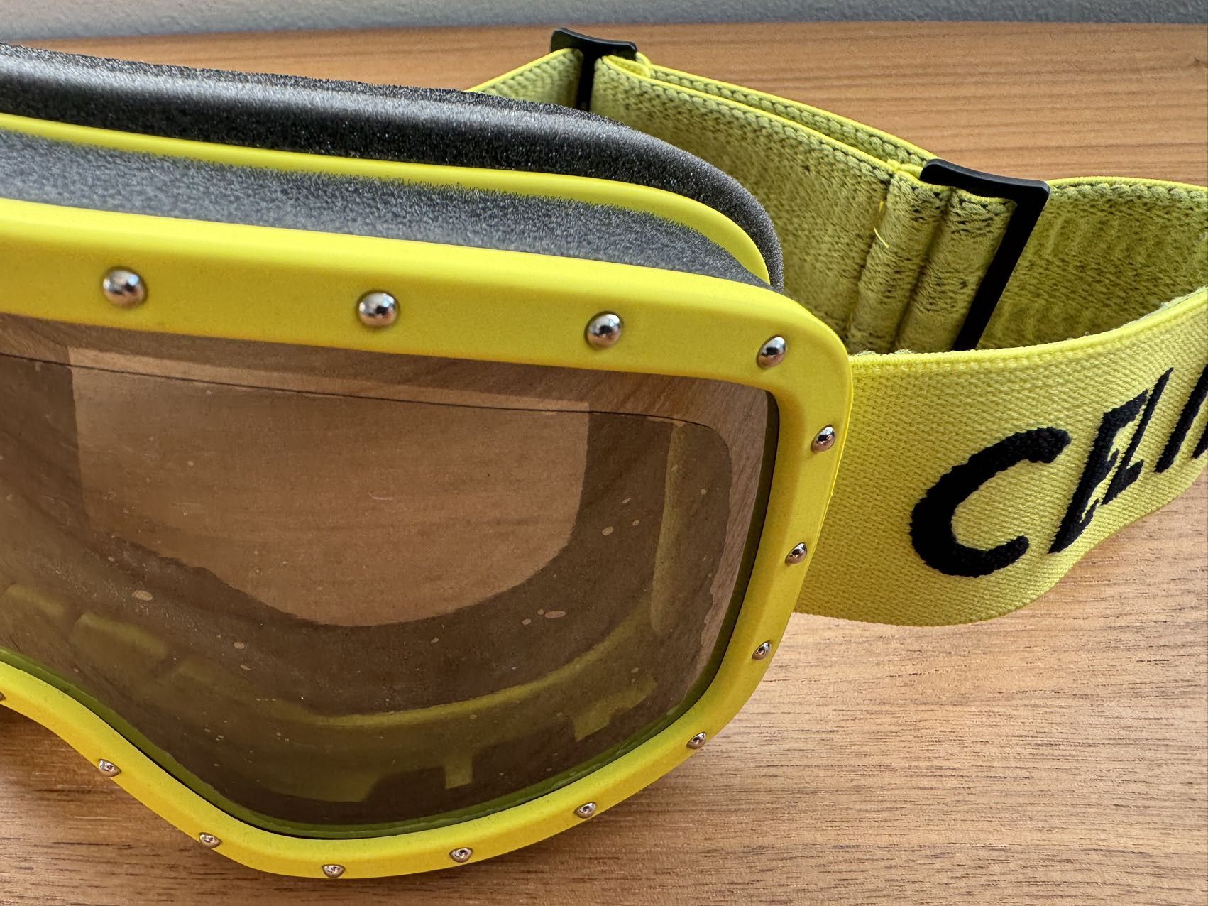 Celine CELINE SKI Googles Yello Unisex Size ONE SIZE - 8 Thumbnail