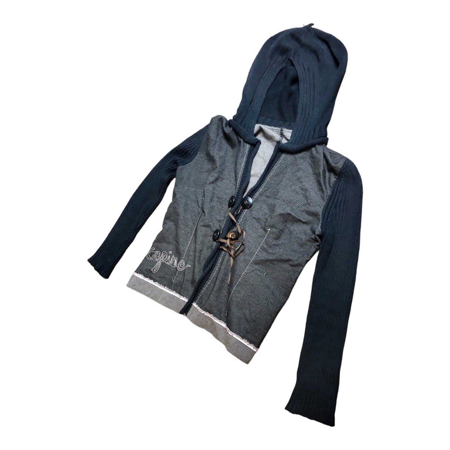 Other The Cop Copine Knitted Hoodie Size ONE SIZE - 6 Thumbnail
