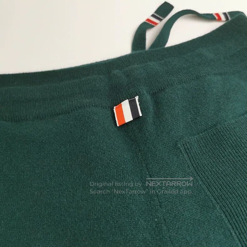 Thom Browne Thom Browne size 1 Cashmere color block striped trousers Size US 27 - 3 Thumbnail