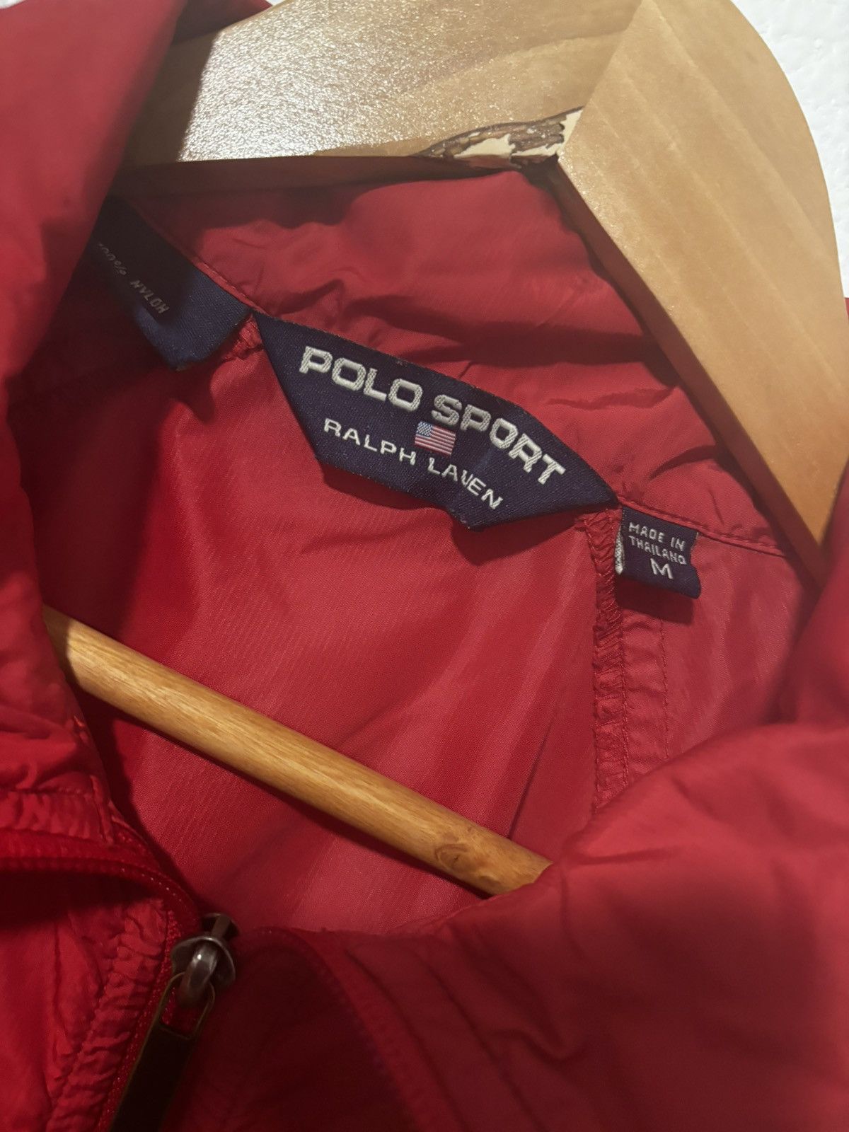 Polo Ralph Lauren Polo Sport Ralph Lauren Red Wind Breaker Size US M / EU 48-50 / 2 - 3 Thumbnail