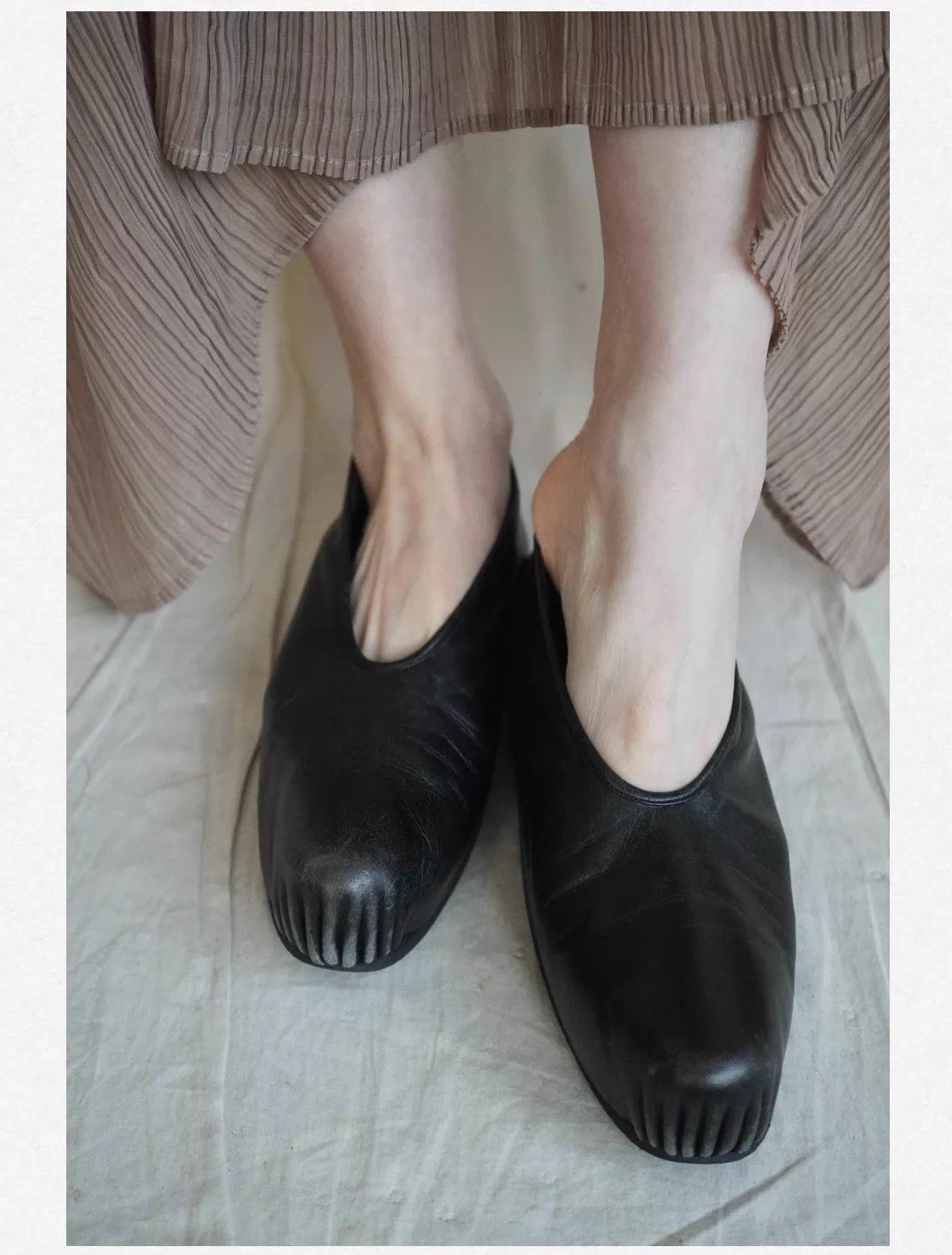 Comme des Garcons CDG 1999 Shumai Monk Shoe Ballerina Monk Hybrid 37 Size US 6.5 / IT 36.5 - 1 Thumbnail