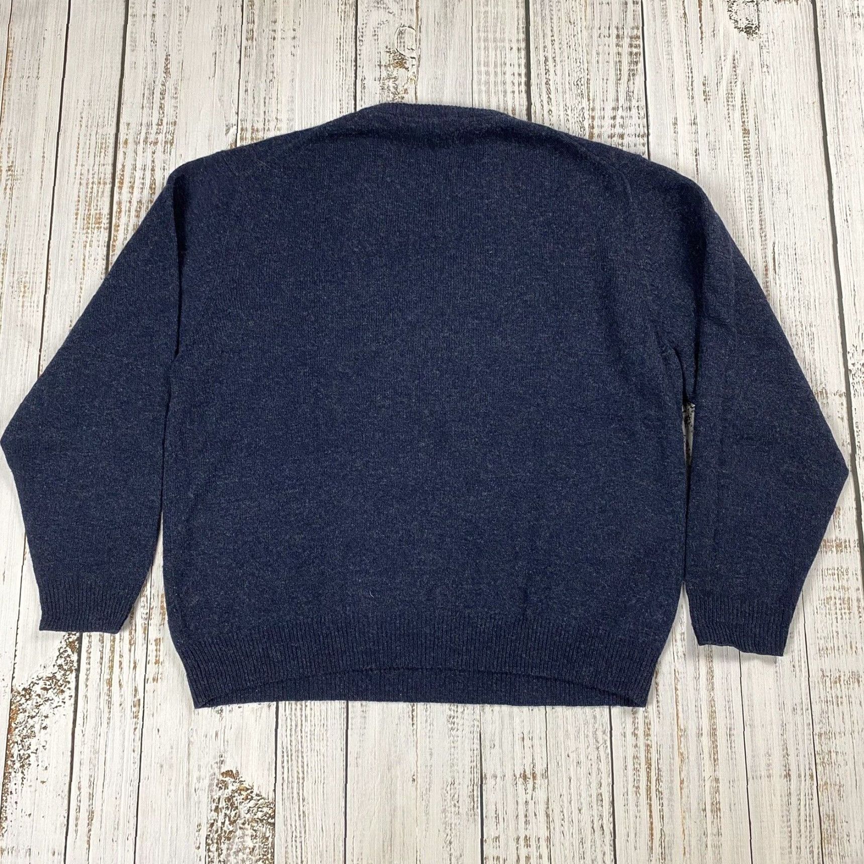 Jos. A. Bank VINTAGE Jos. A. Bank Classic Lambswool Blend Blue Argyle Pullover Sweater Mens Large L Knit Pullover Sweatshirt Cardigan? (Wait) Size US L / EU 52-54 / 3 - 4 Thumbnail