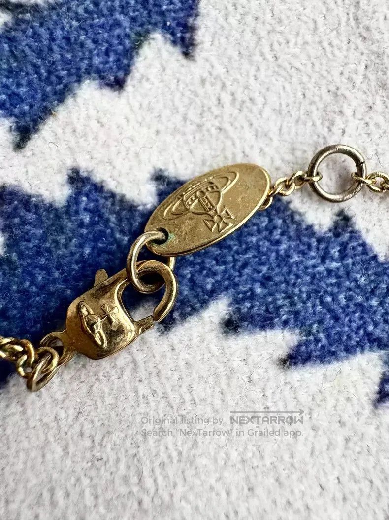 Vivienne Westwood Vivienne Westwood Golden Saturn Necklace Size ONE SIZE - 5 Thumbnail