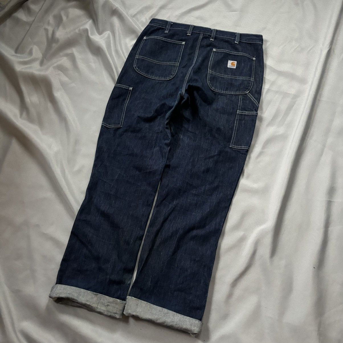 Carhartt Carhartt vintage jeans 36/32 rare blue streetwear Size US 36 / EU 52 - 3 Thumbnail