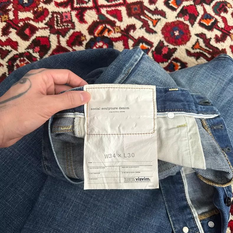 Visvim visvim size W34L30 15ss 01.2D11 wash jeans 2505-Nextarrow Size US 34 / EU 50 - 6 Thumbnail