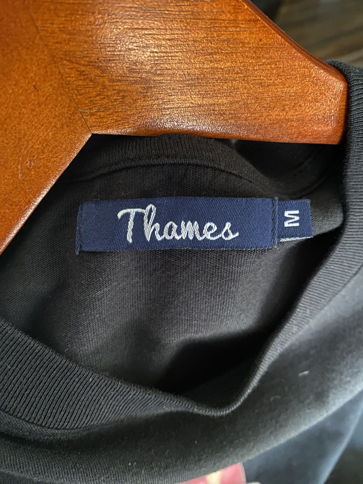 Thames × Thames MMXX. Thames Debbie T-shirt Black Medium Size US M / EU 48-50 / 2 - 3 Thumbnail