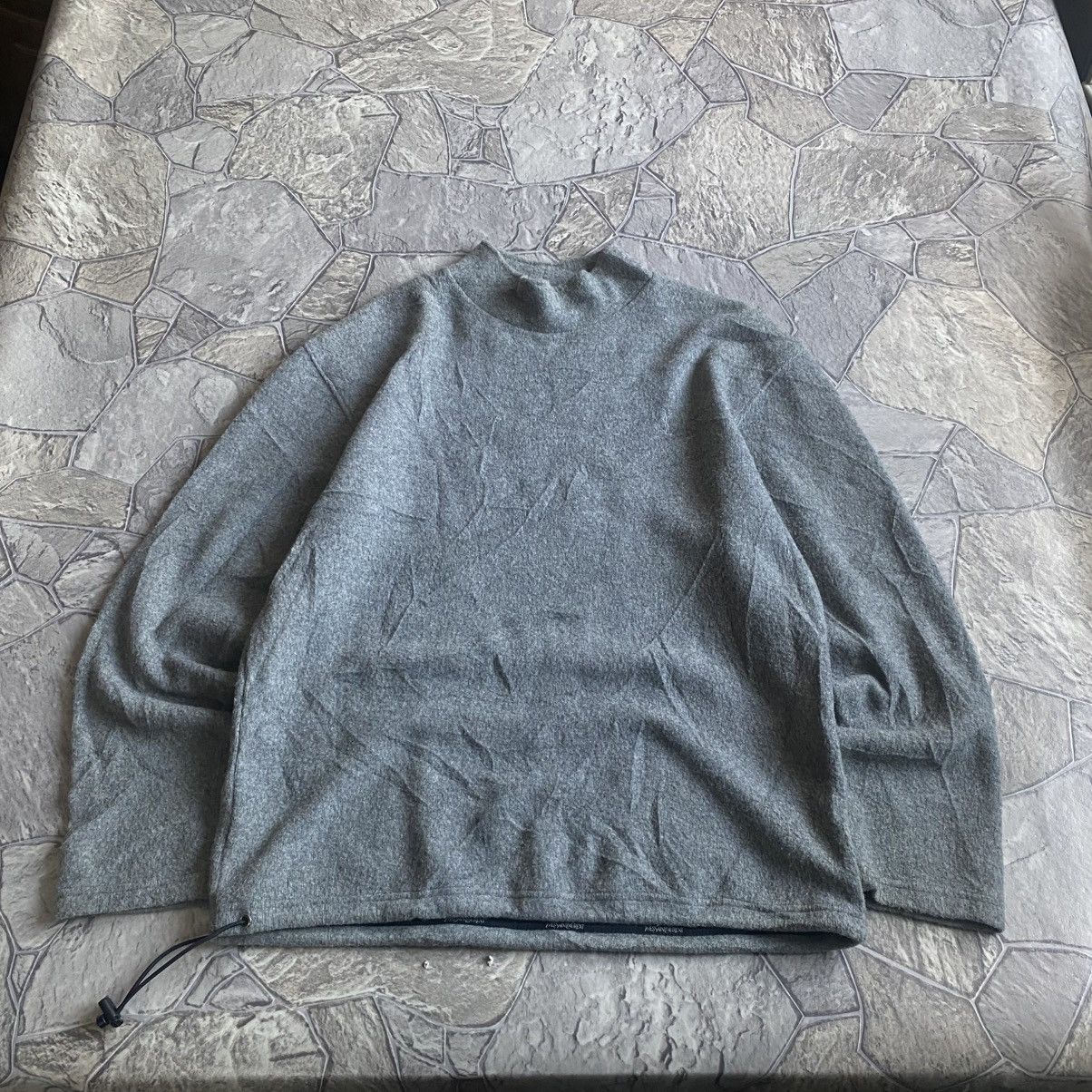 Yves Saint Laurent Vintage YSL Yves Saint Laurent Crewneck Grey Sweatshirt Wool Size US S / EU 44-46 / 1 - 1 Thumbnail