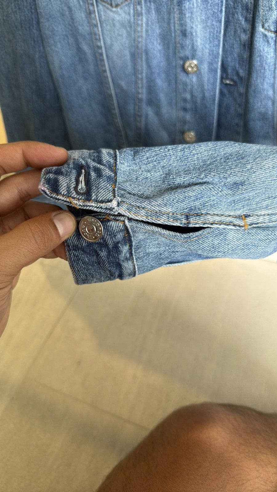 Acne Studios Acne Studios Blue Denim Jacket (size US Men’s small/46) Size US S / EU 44-46 / 1 - 9 Thumbnail