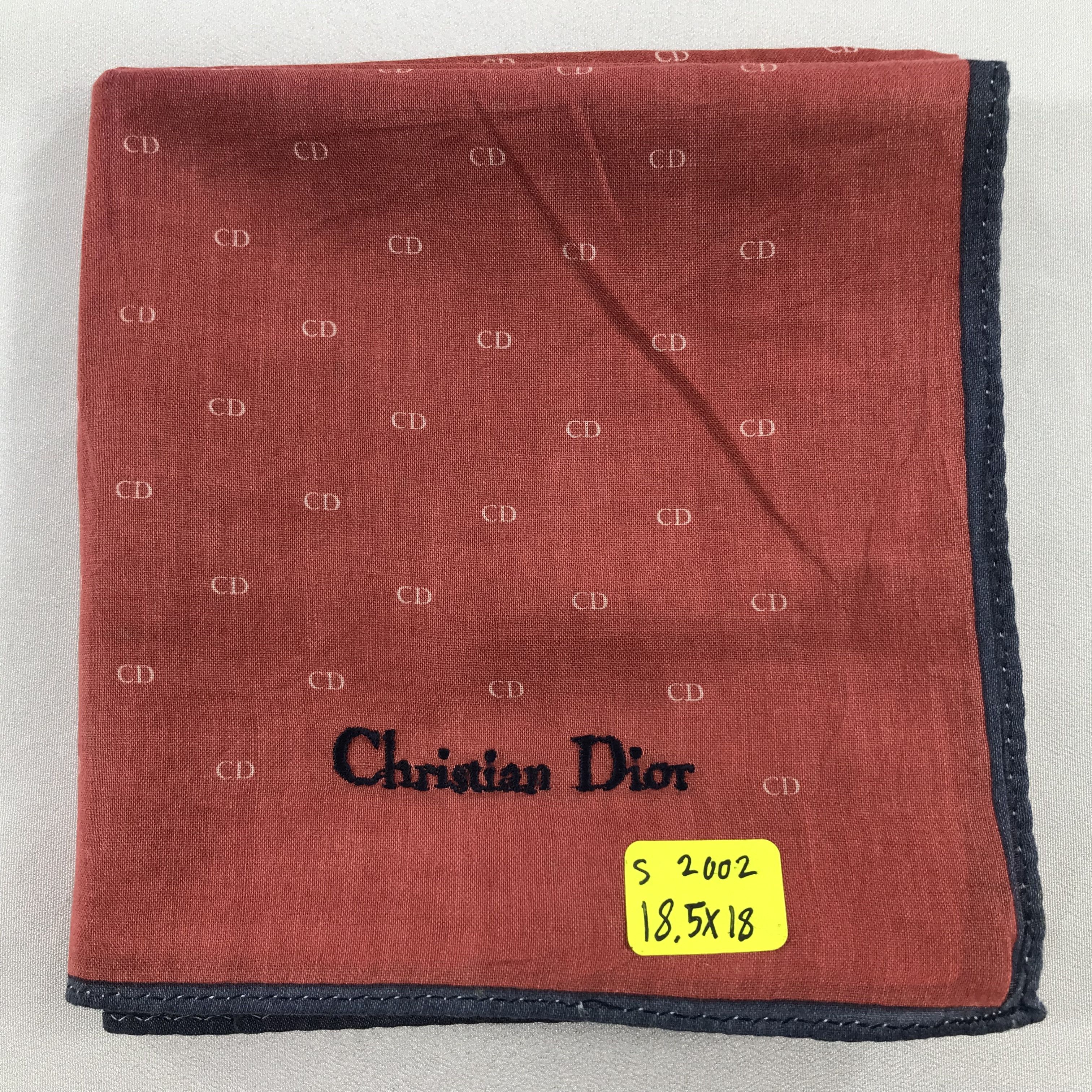 Vintage Christian Dior Bandana / Handkerchief / Neckerchief - S2002 Size ONE SIZE - 5 Thumbnail