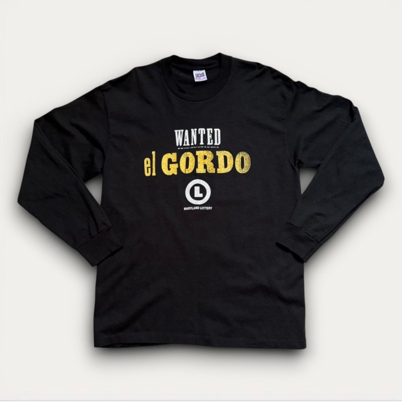 Anvil Vintage Maryland Lottery “El Gordo” T-Shirt Size US XL / EU 56 / 4 - 1 Thumbnail