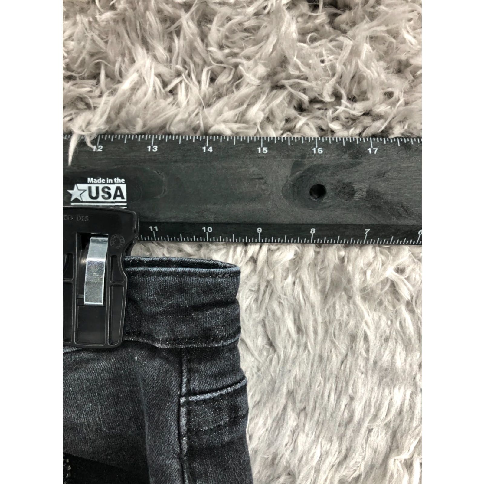 Market Thread Market Bootcut Jeans Size 13 Juniors Womens Dark Wash Black Jeans Casual Regular 5-Pocket Denim N/A Mens Womens Boys Girls Size 34" / US 12 / IT 48 - 2 Thumbnail