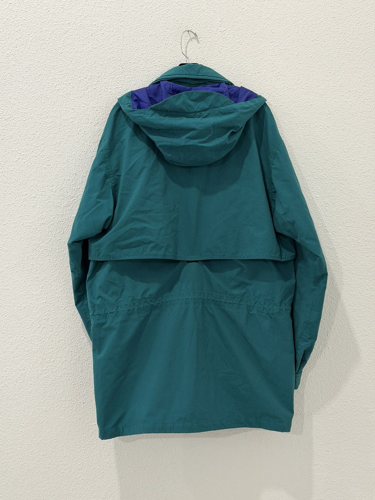 Eddie Bauer Vintage 90s Eddie Bauer Goretex Parka Teal Jacket Large Tall Size US L / EU 52-54 / 3 - 3 Thumbnail