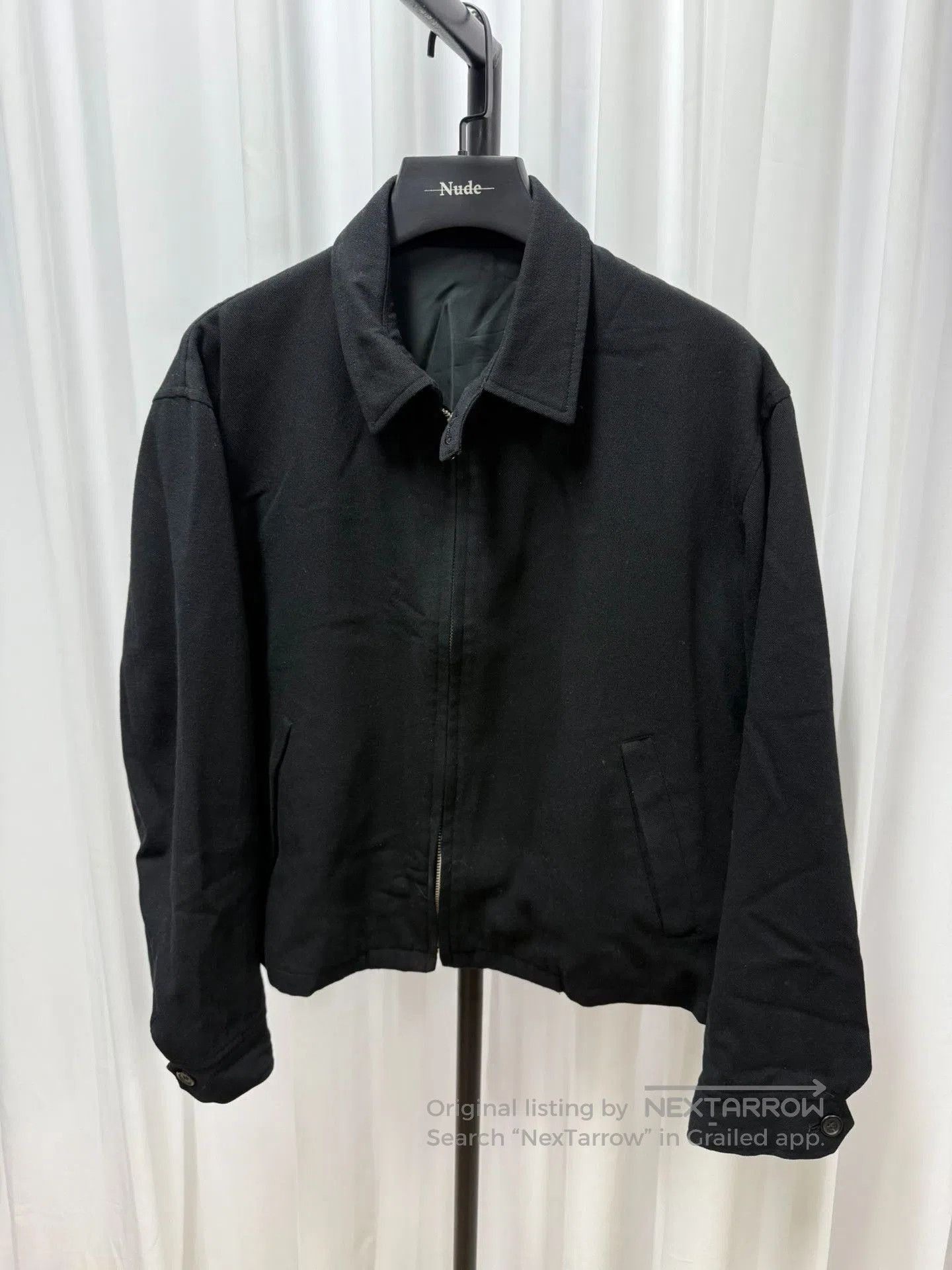 Yohji Yamamoto y's for men short wool jacket size 3. Size US L / EU 52-54 / 3 - 1 Thumbnail