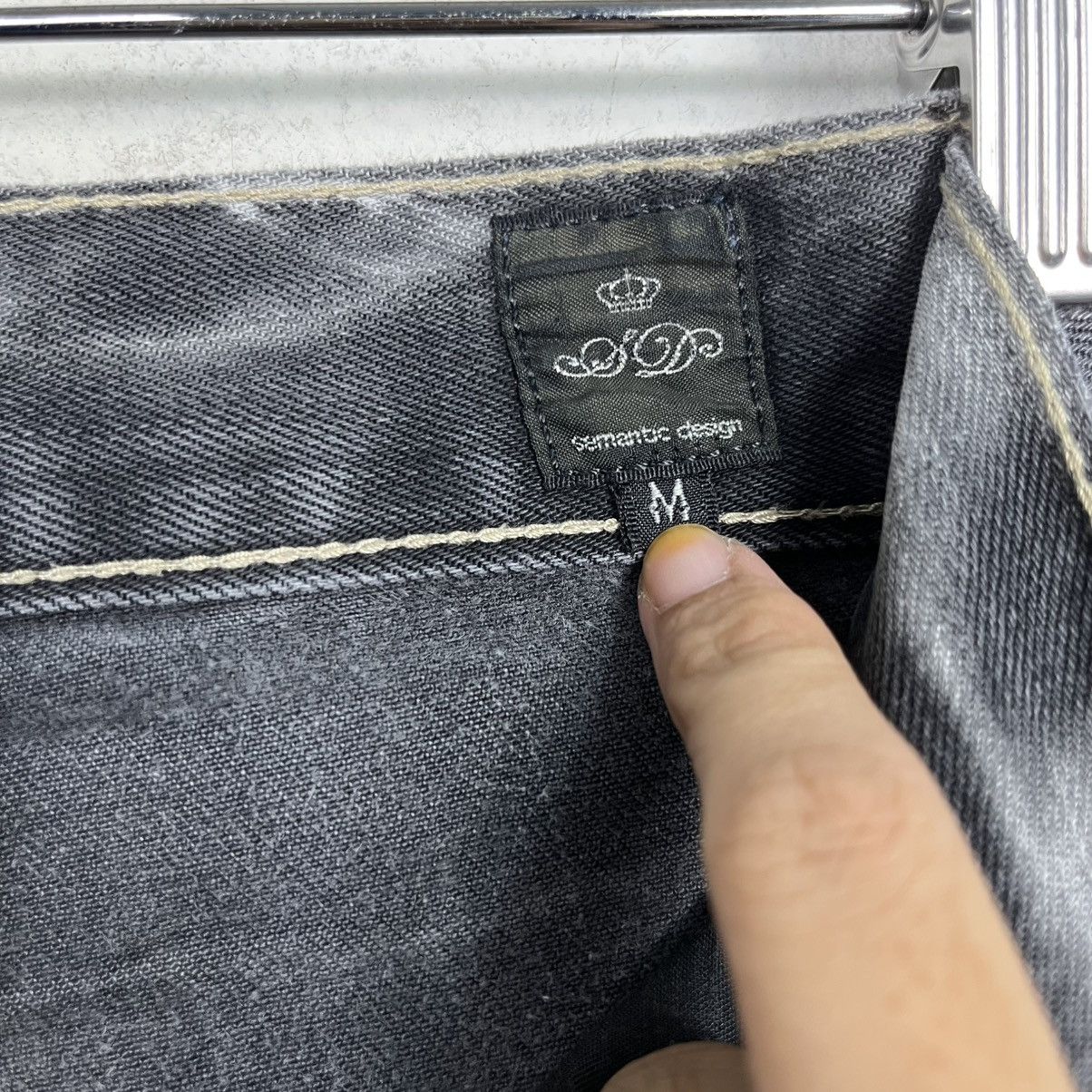 semanticdesign Vintage Sematic Design Denim Jeans Size 30" / US 8 / IT 44 - 19 Thumbnail
