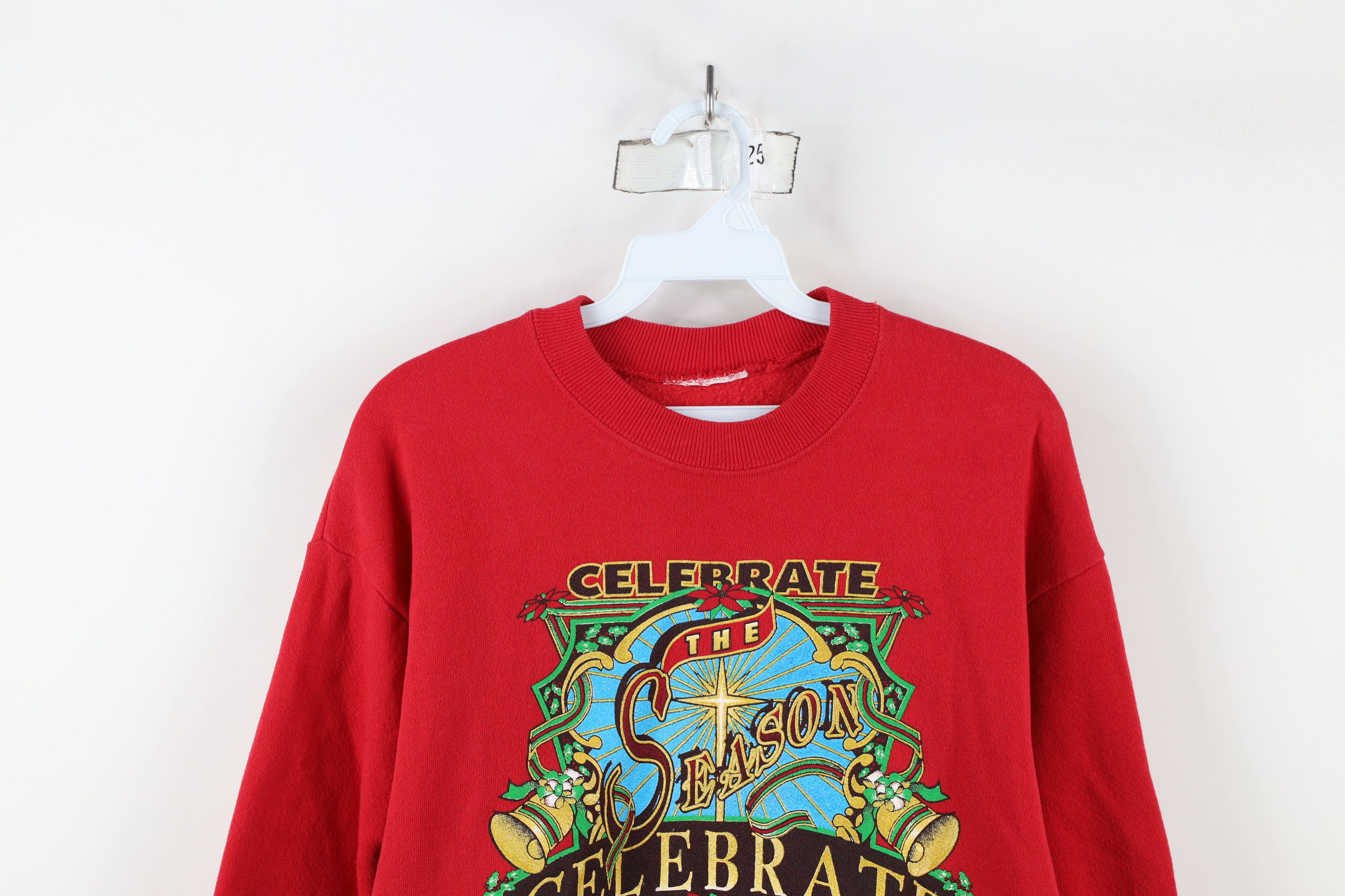 Vintage Vintage 90s Streetwear Jesus Christmas Crewneck Sweatshirt Size M / US 6-8 / IT 42-44 - 2 Thumbnail