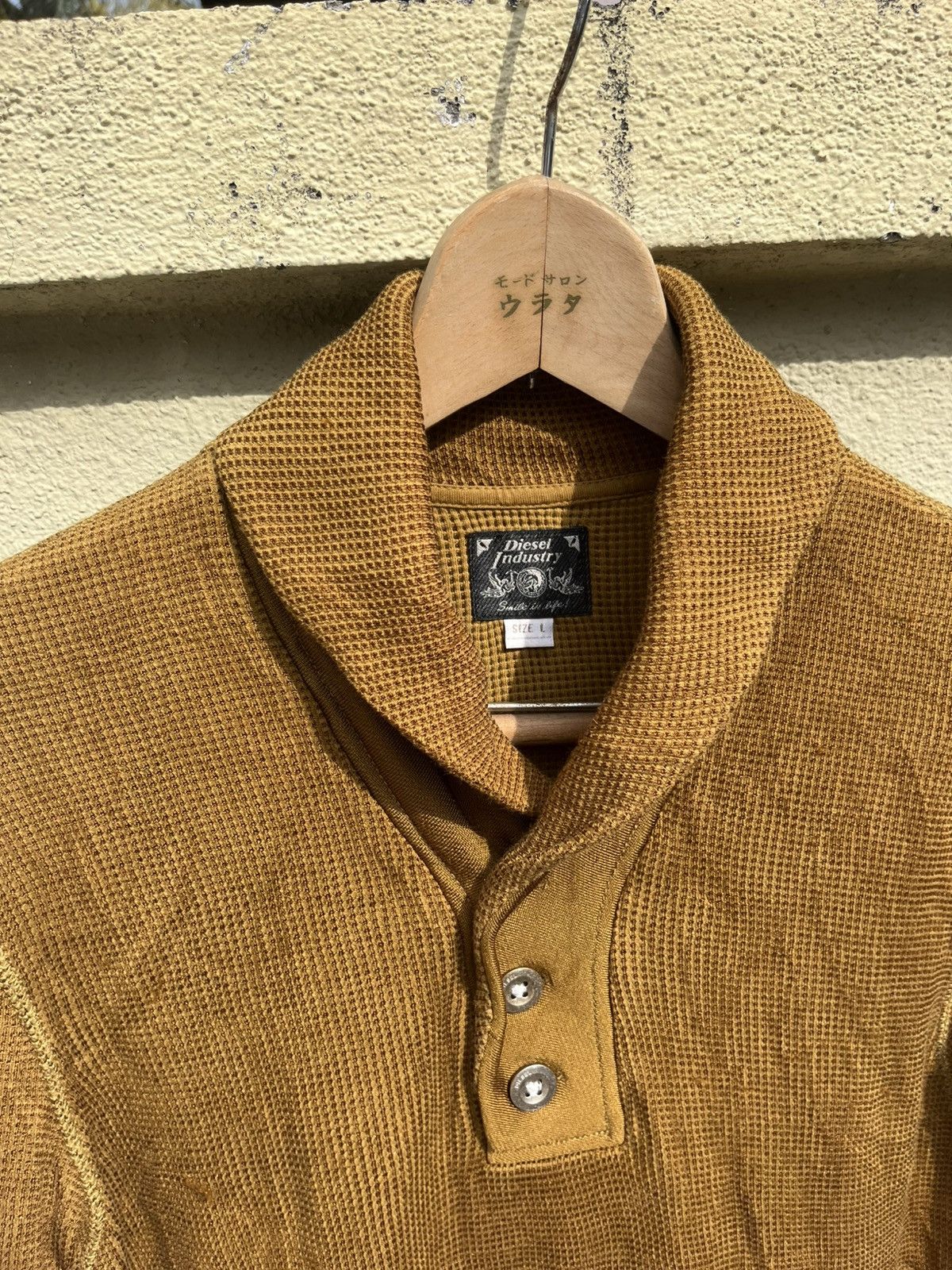 Diesel Shawl collar longsleeve Size US L / EU 52-54 / 3 - 2 Thumbnail