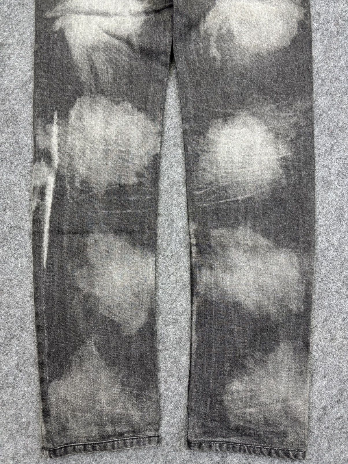 Japanese Brand Roenxsemanticdesign Japan Skull Sick Dope Fades Denim F724 Size US 31 - 13 Thumbnail