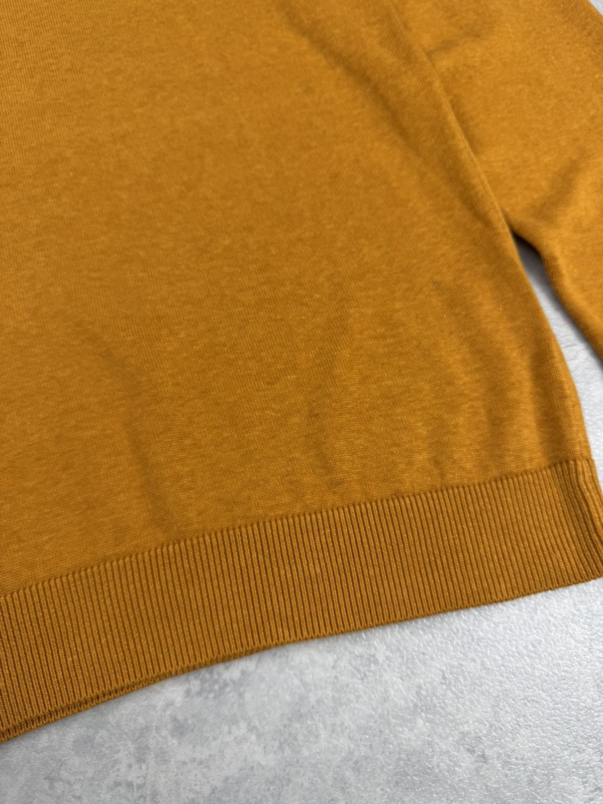 Daniele Fiesoli Daniele Fiesoli Crew Neck Sweater L Silk Linen Blend Mustard Size US L / EU 52-54 / 3 - 4 Thumbnail