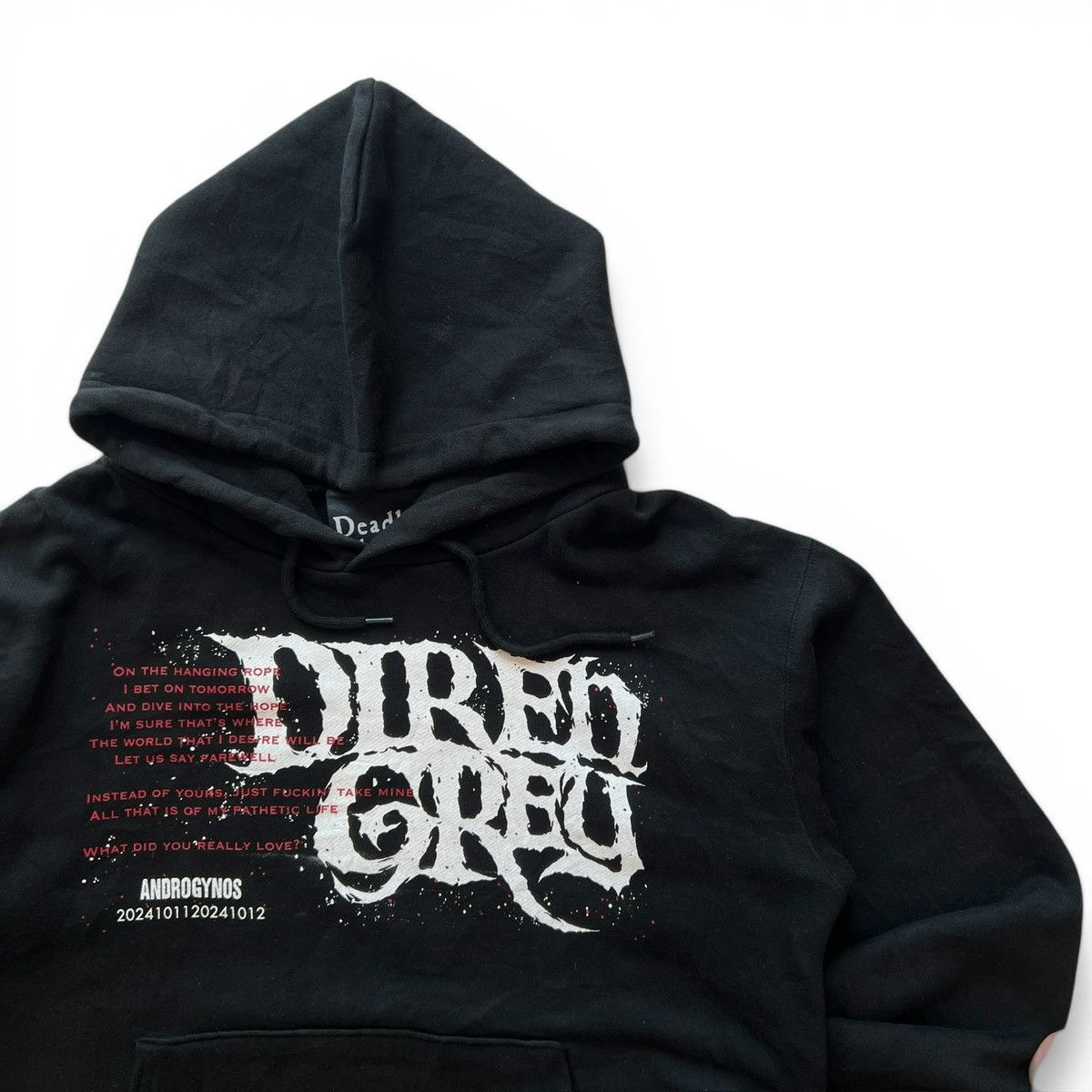 Japanese Brand Deadly Claris Dir En Grey Androgynos Japanese Rock Band Size US L / EU 52-54 / 3 - 4 Thumbnail