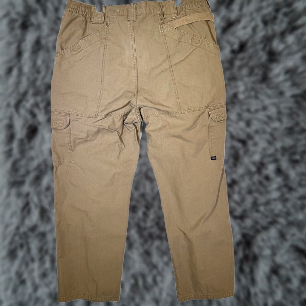 Vintage 5.11 Tactical Pants Mens 40 X 30 Brown 100% Cotton Cargo Pockets M874 Size US 40 / EU 56 - 1 Thumbnail