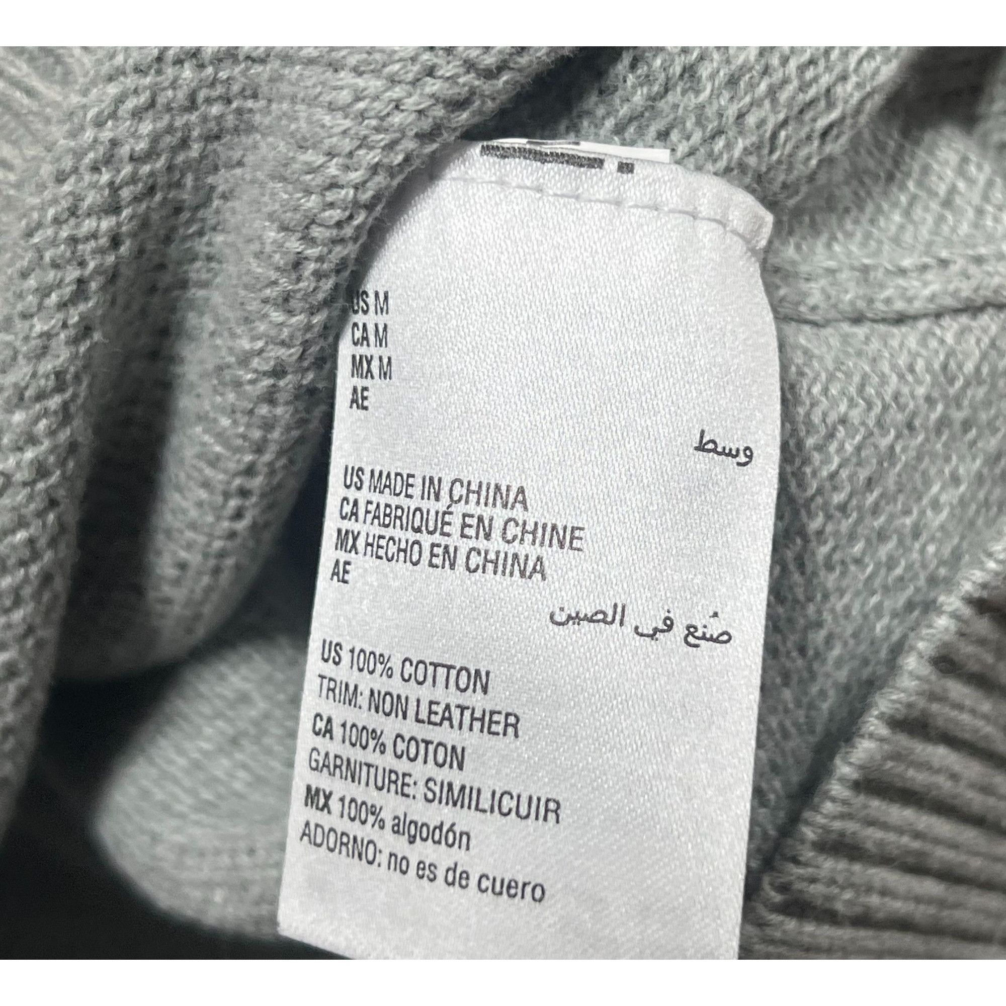 Club Room Club Room - Men's Quarter-Zip Textured Cotton Sweater - Gray Size US M / EU 48-50 / 2 - 9 Thumbnail