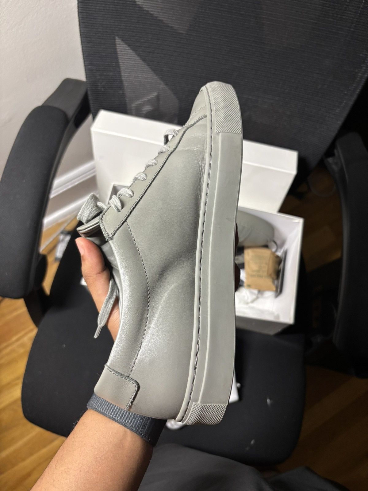 Common Projects Common Projects Original Achillies Low (Grey) Size US 7 / EU 40 - 2 Thumbnail