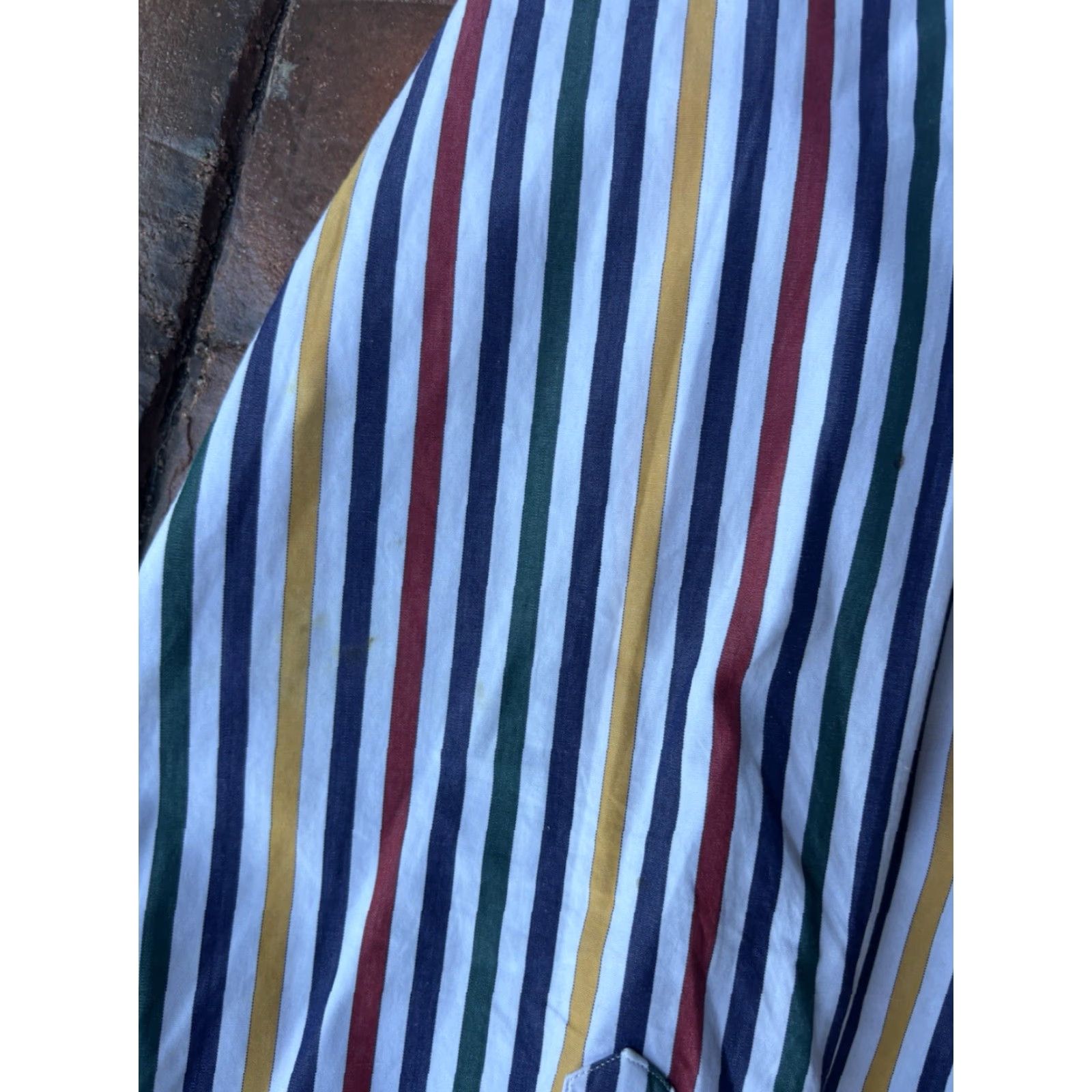 Paul & Shark Paul & Shark Yachting Button Up Shirt Men's 17/43 Long Sleeve Striped Size US XL / EU 56 / 4 - 6 Thumbnail