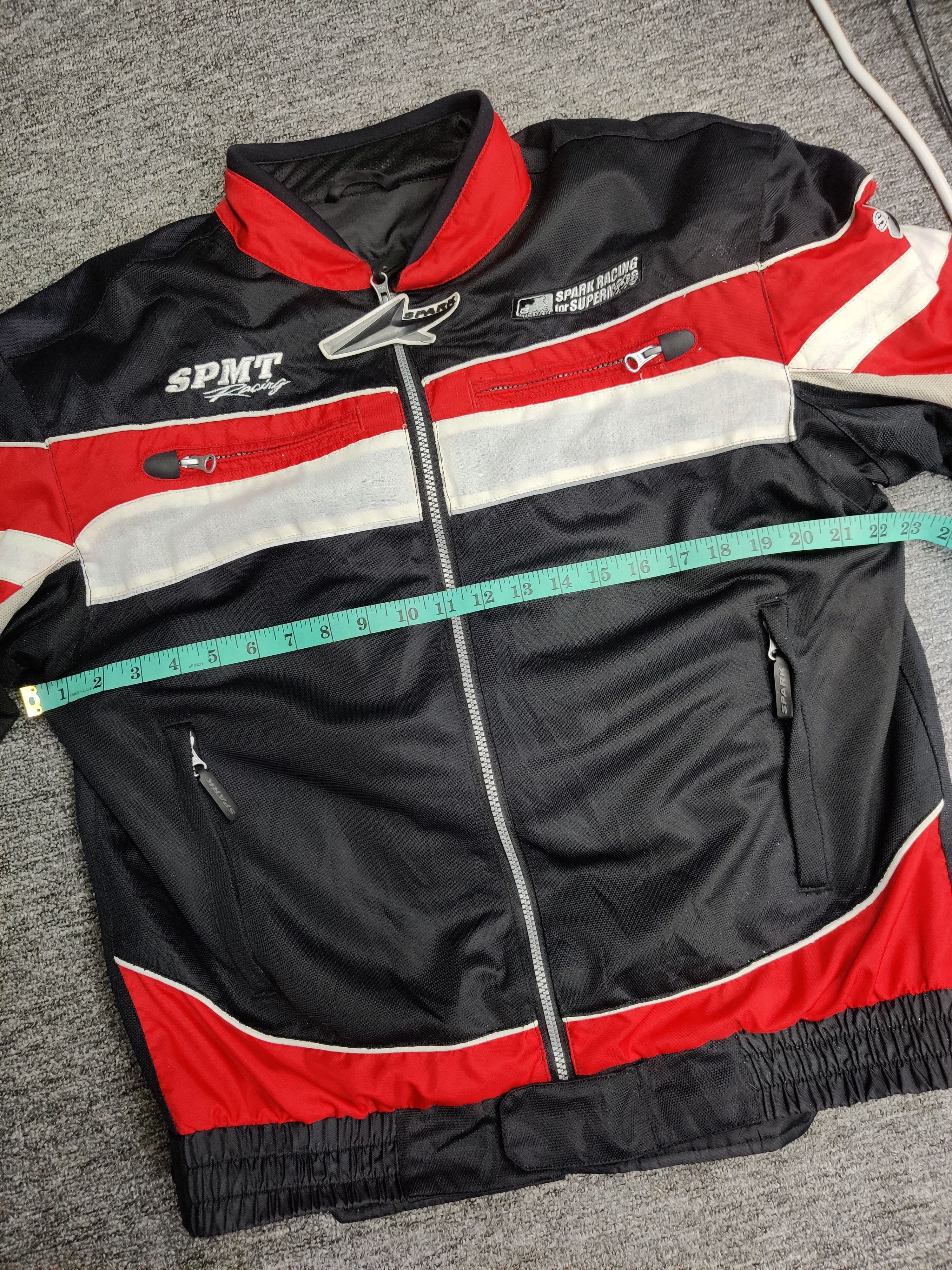 Sports Specialties Vintage Spark Racing Motorcycle Padding Jacket Size US XL / EU 56 / 4 - 18 Thumbnail