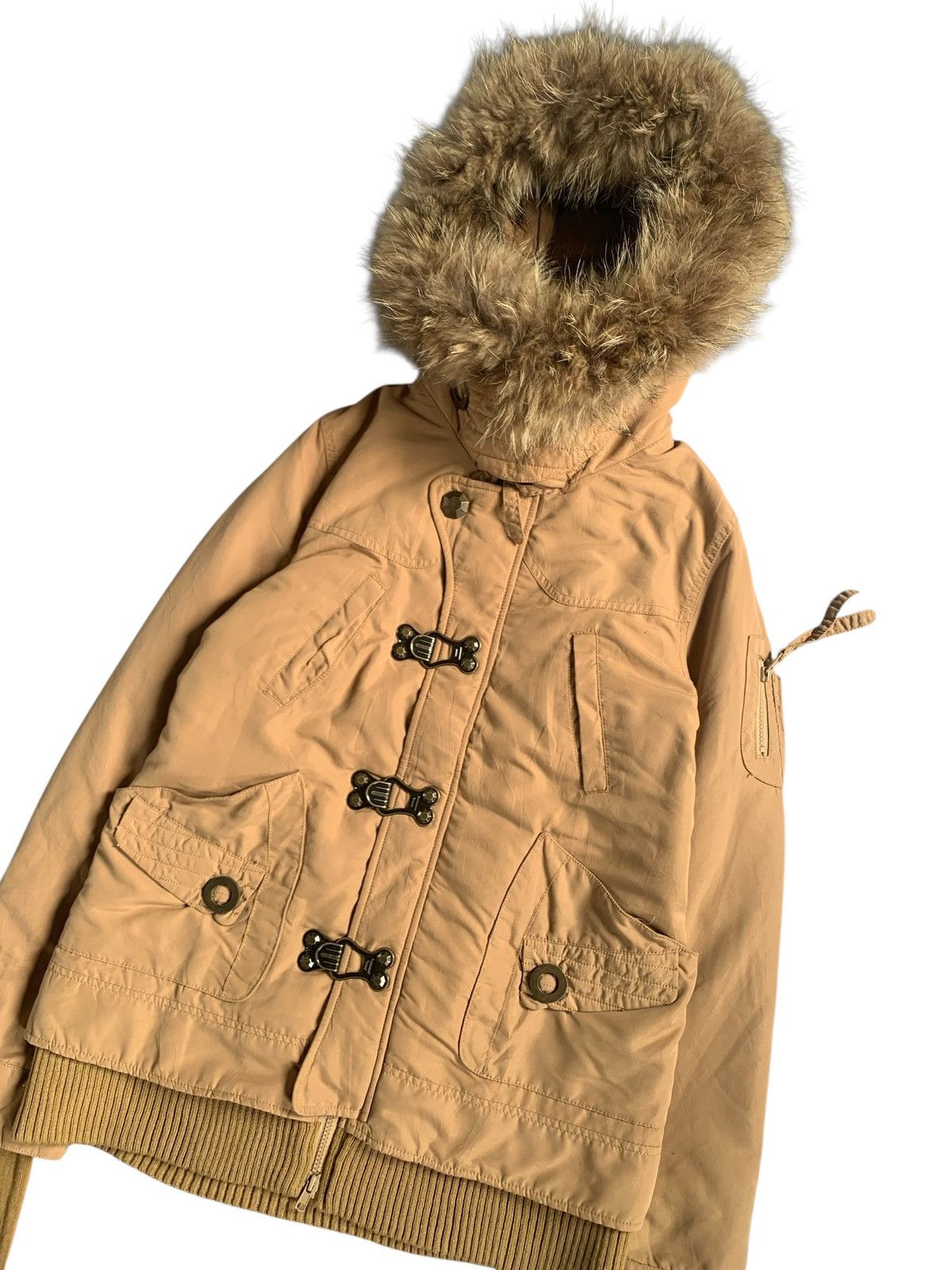 SLY Japanesebrand SLY y2k fur jacket jacket 🇯🇵 Size US M / EU 48-50 / 2 - 2 Thumbnail