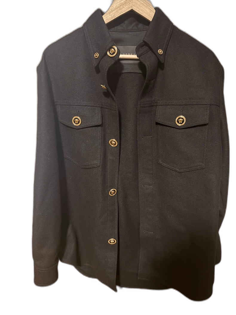 Versace Versace Men's Wool Jacket - dmc Size M / US 6-8 / IT 42-44 - 1 Thumbnail
